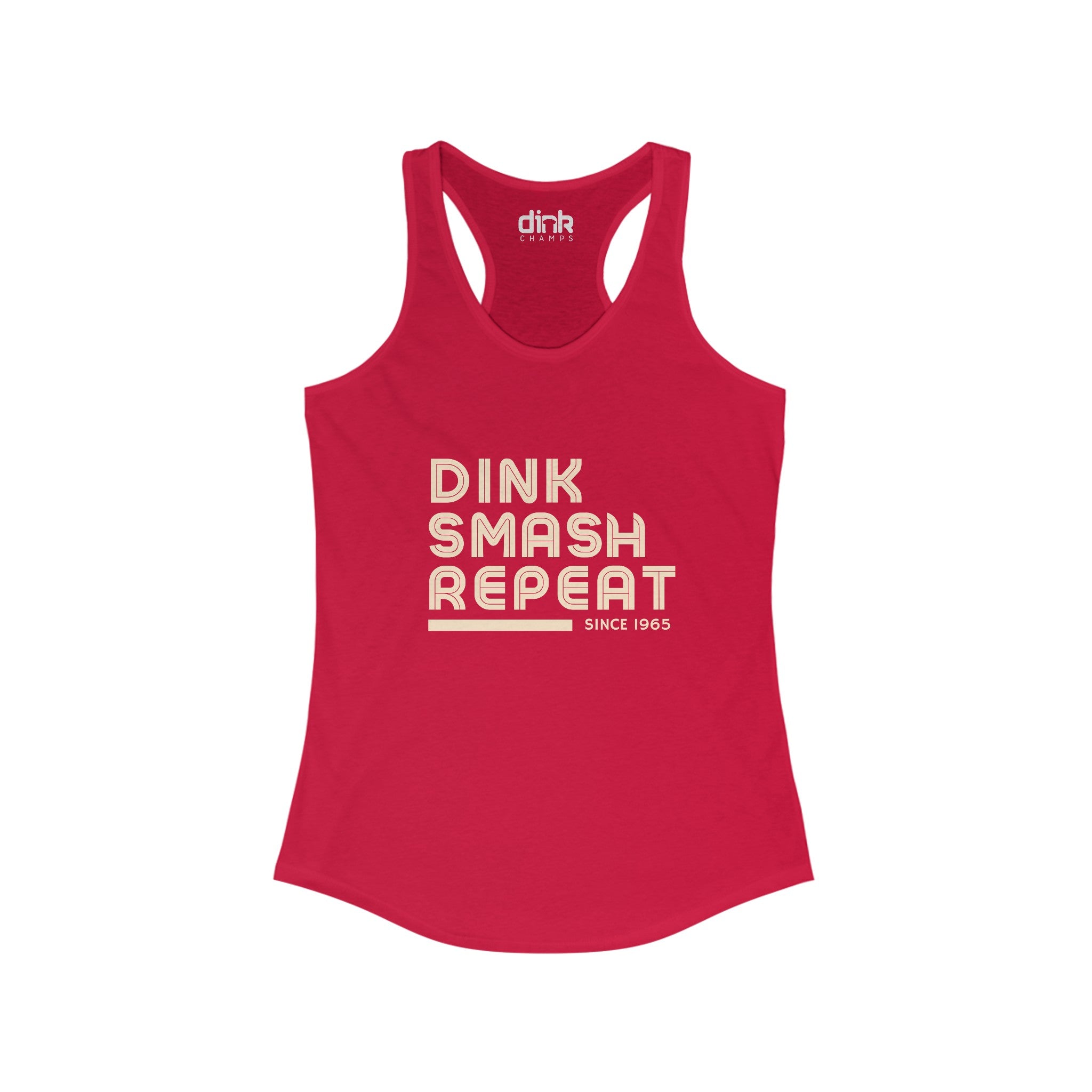 Dink Smash Repeat Women's Pickleball Tank Top - Dink Champs