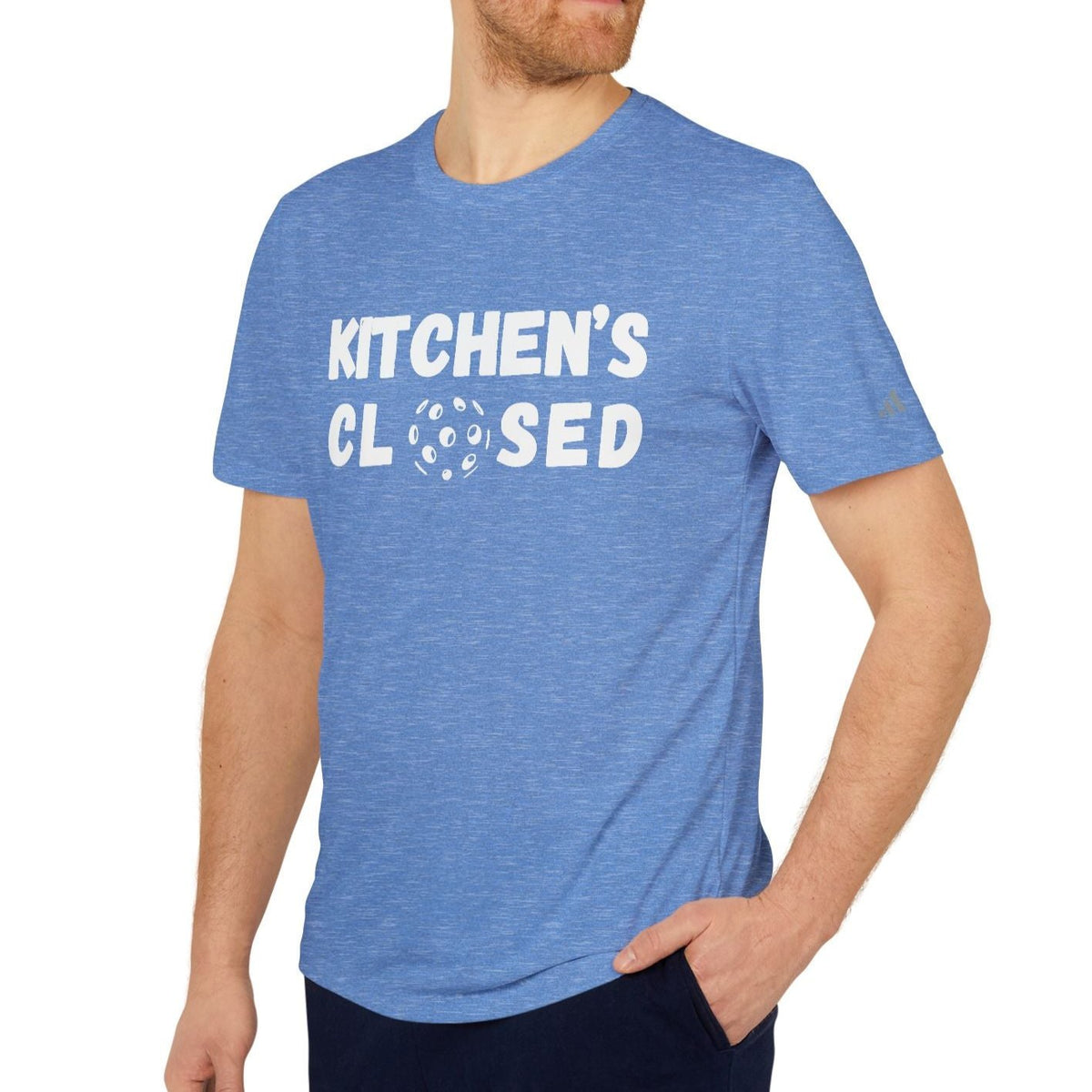 Kitchen's Closed Adidas® Pickleball Active T Shirt - Dink Champs