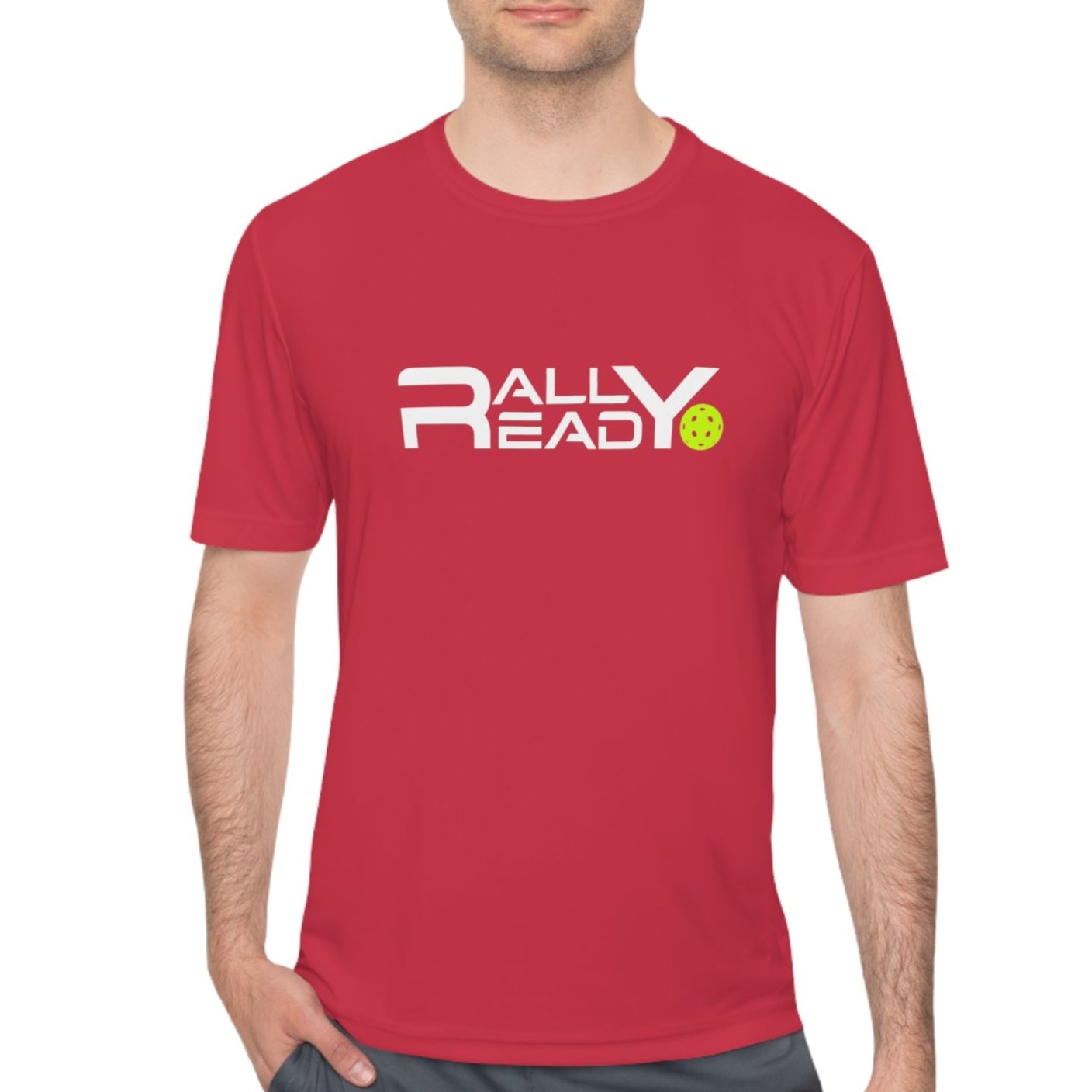 Rally Ready Pickleball Active T Shirt - Dink Champs