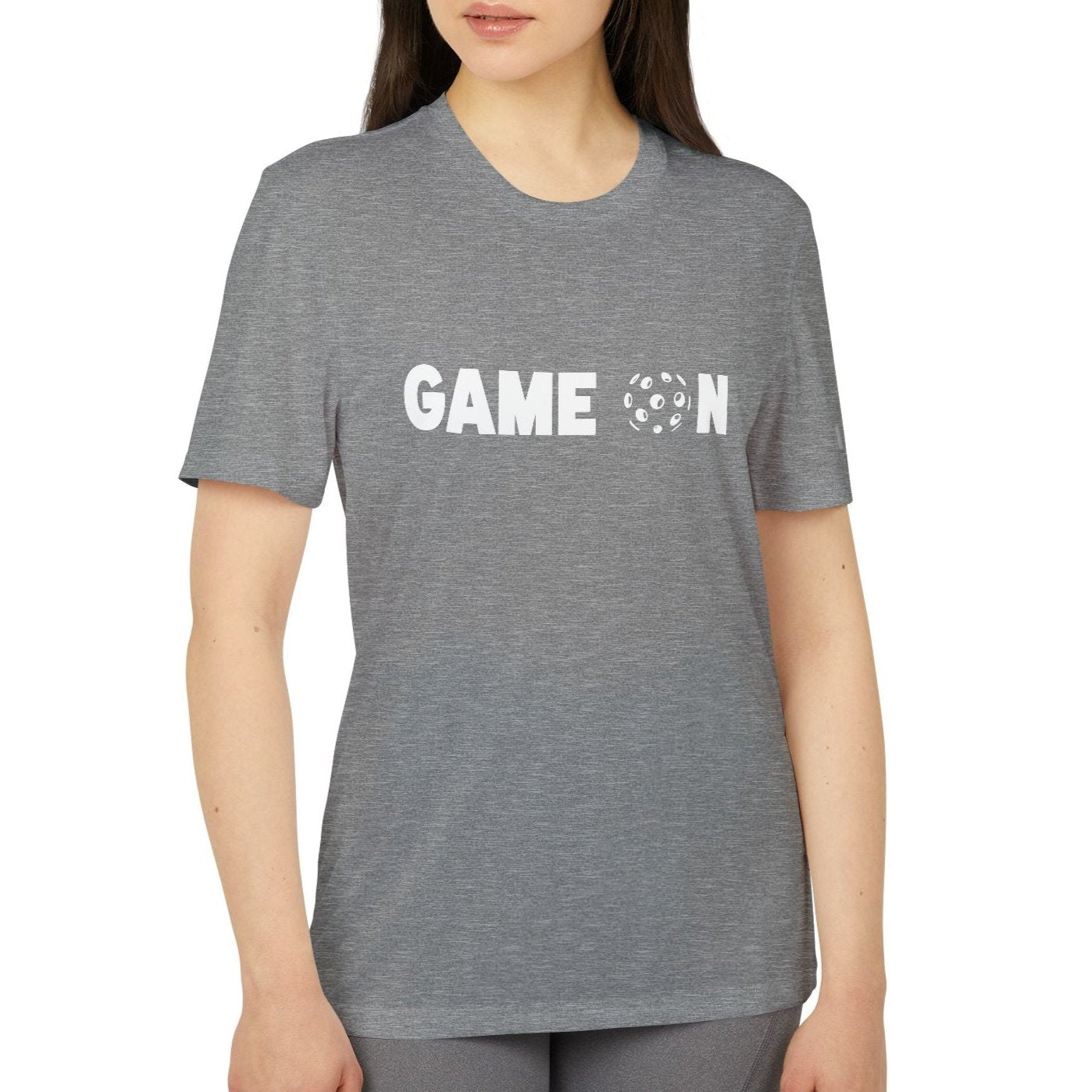 Game On Adidas® Customized T Shirt - Dink Champs