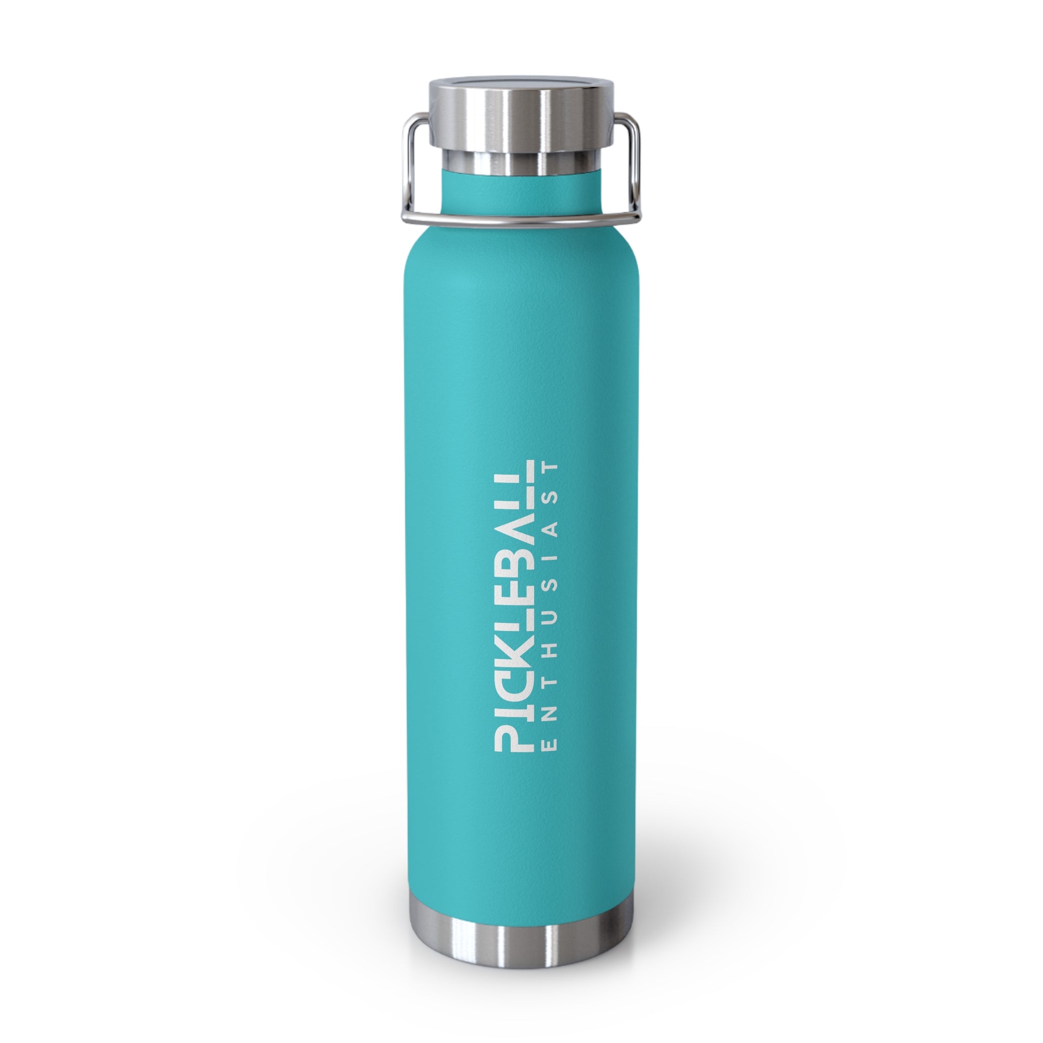 Pickleball Enthusiast Copper Vacuum Insulated Bottle, 22oz - Dink Champs