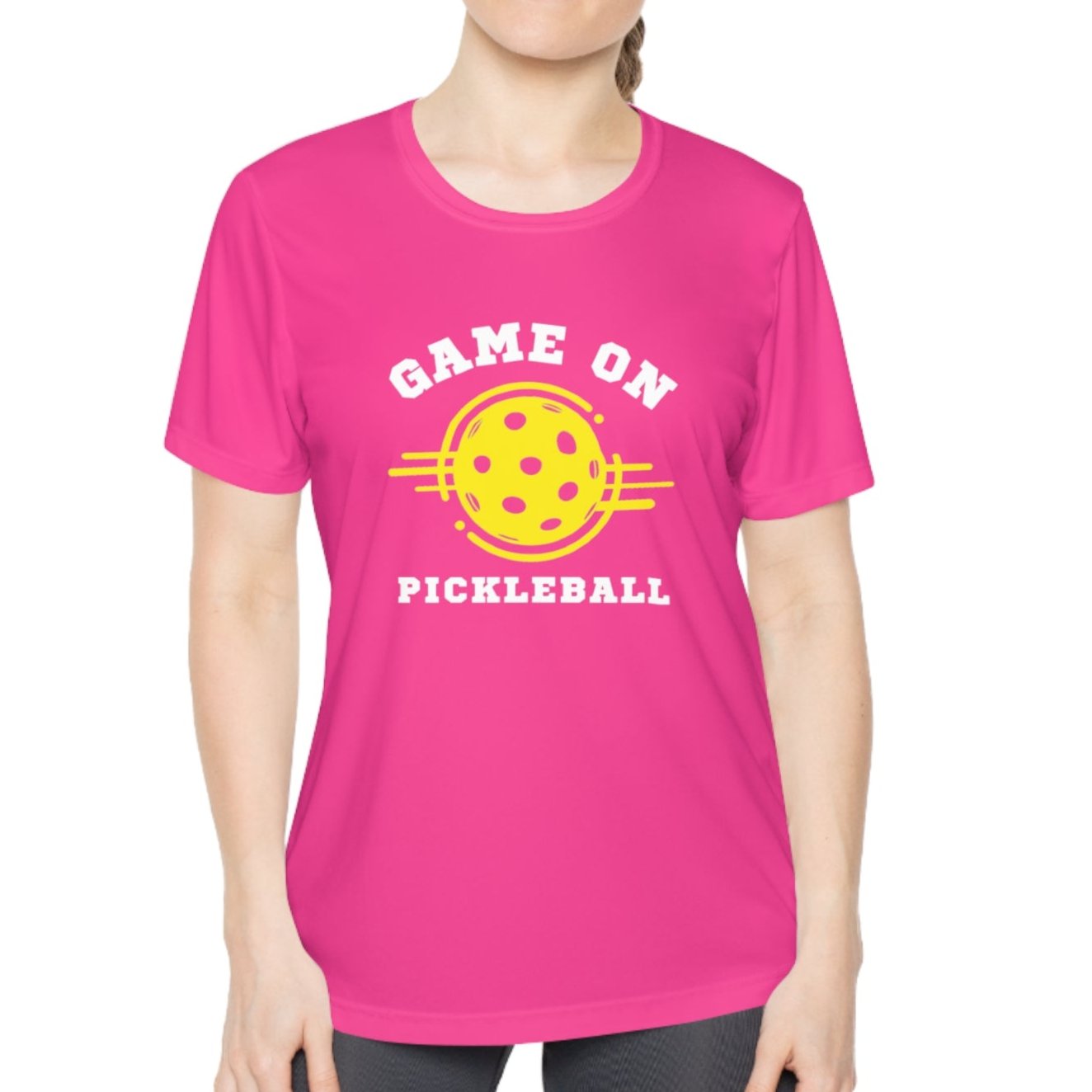 Game On Pickleball Ladies Performance Tee - Dink Champs