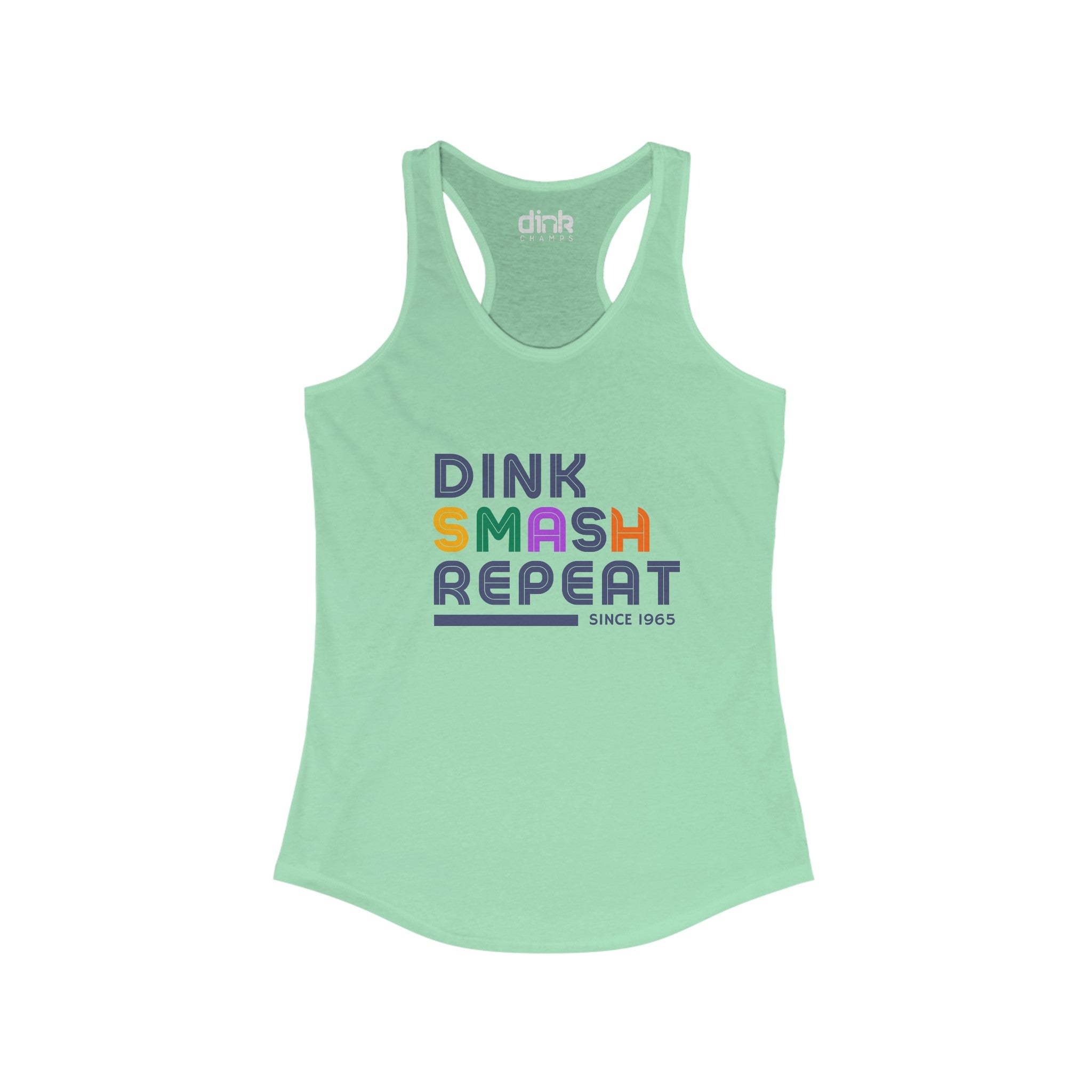 Dink Smash Repeat Women's Pickleball Tank Top - Dink Champs