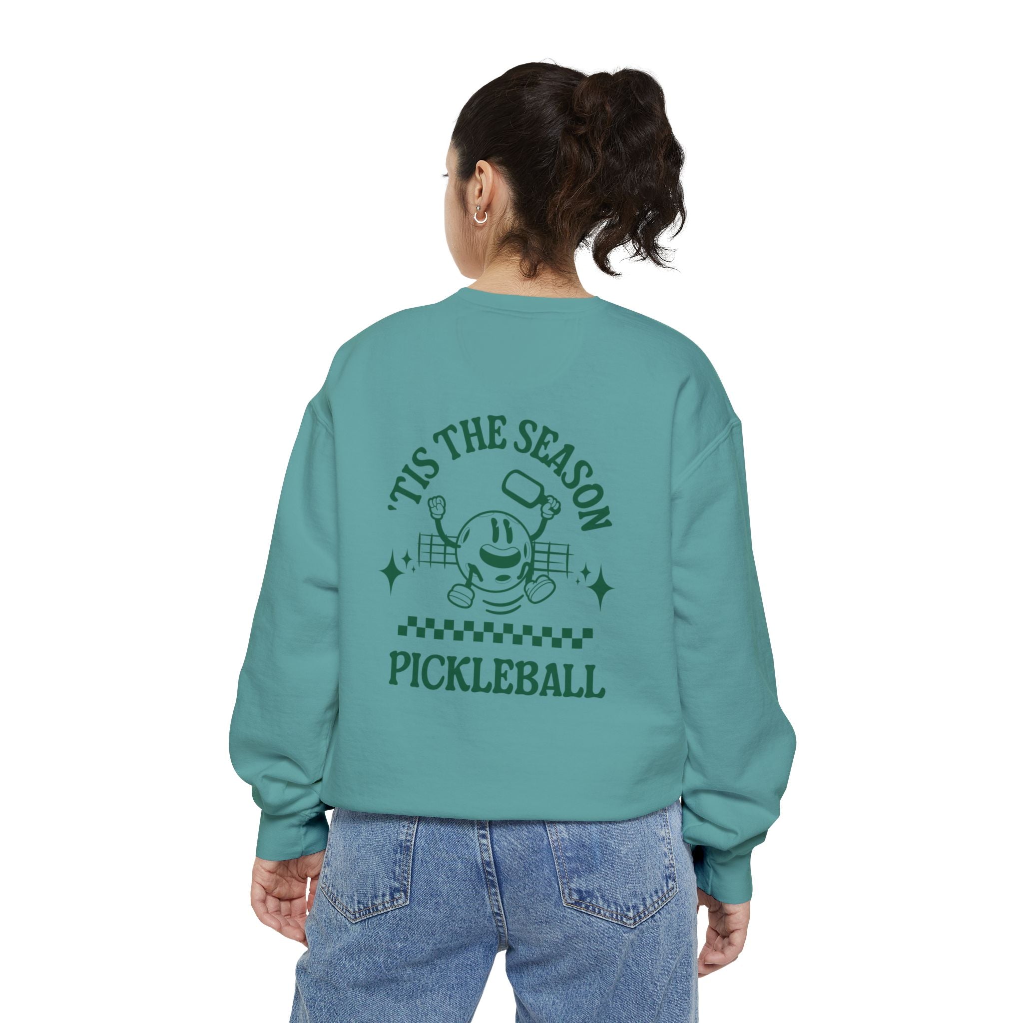 Comfort Colors Tis The Season Pickleball Sweatshirt - Dink Champs