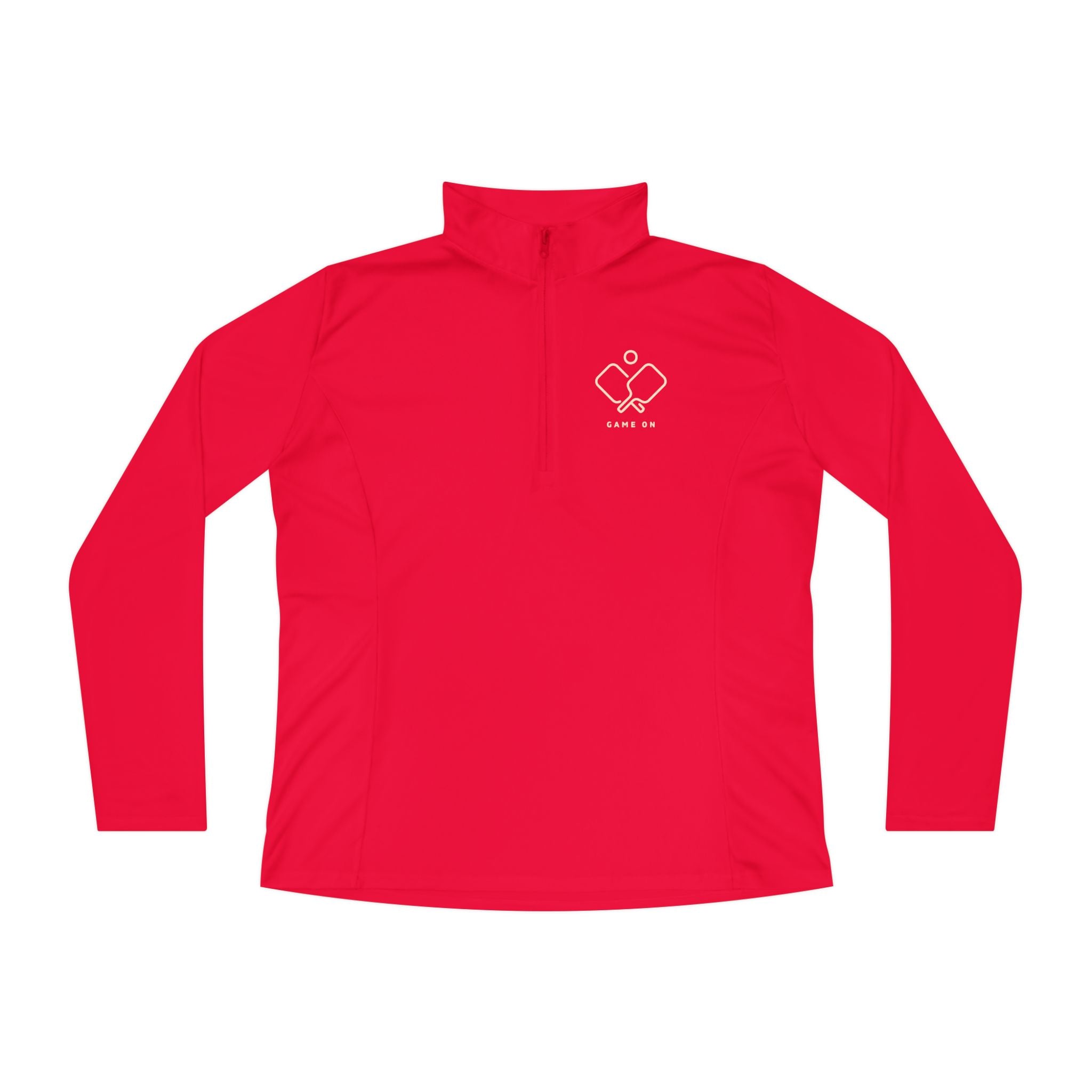 Game On Ladies Quarter-Zip Pullover - Dink Champs