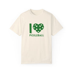 Comfort Colors I Love Pickleball T Shirt - Dink Champs