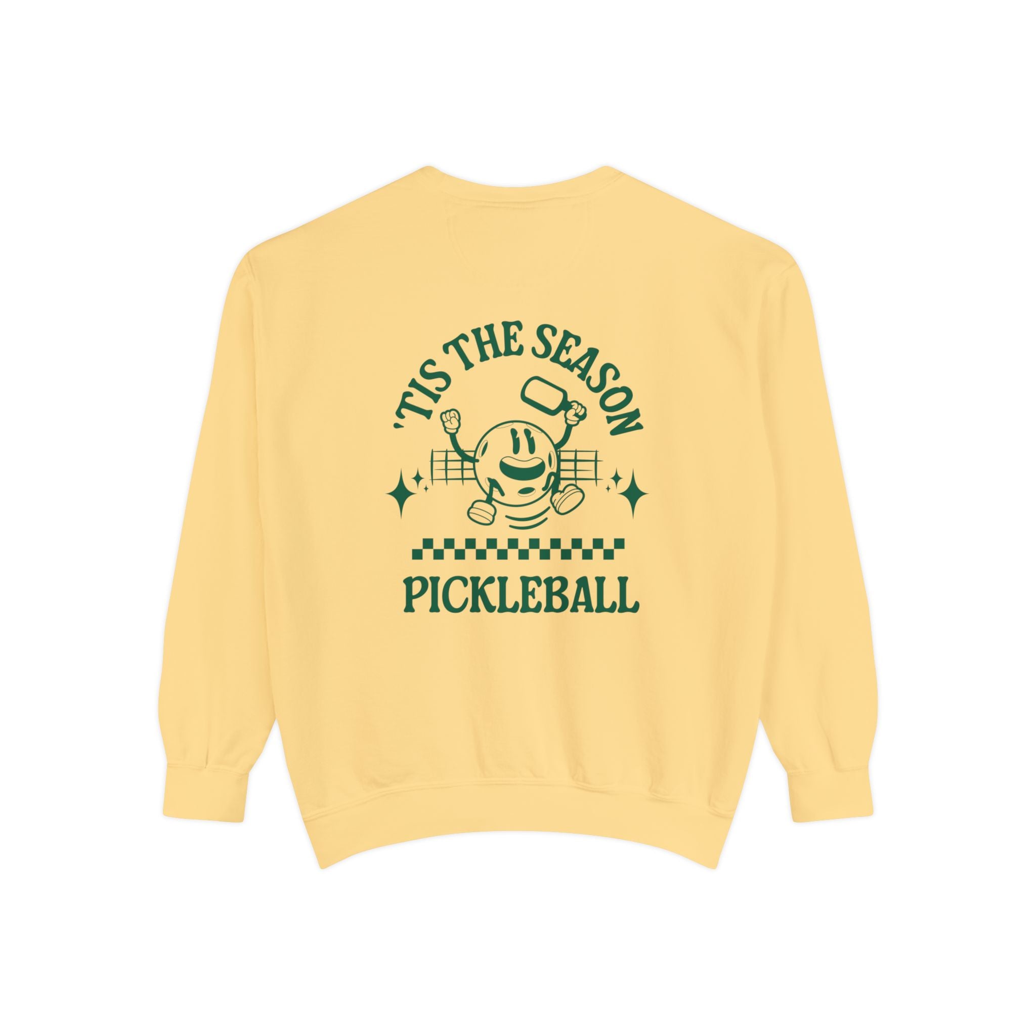 Comfort Colors Tis The Season Pickleball Sweatshirt - Dink Champs