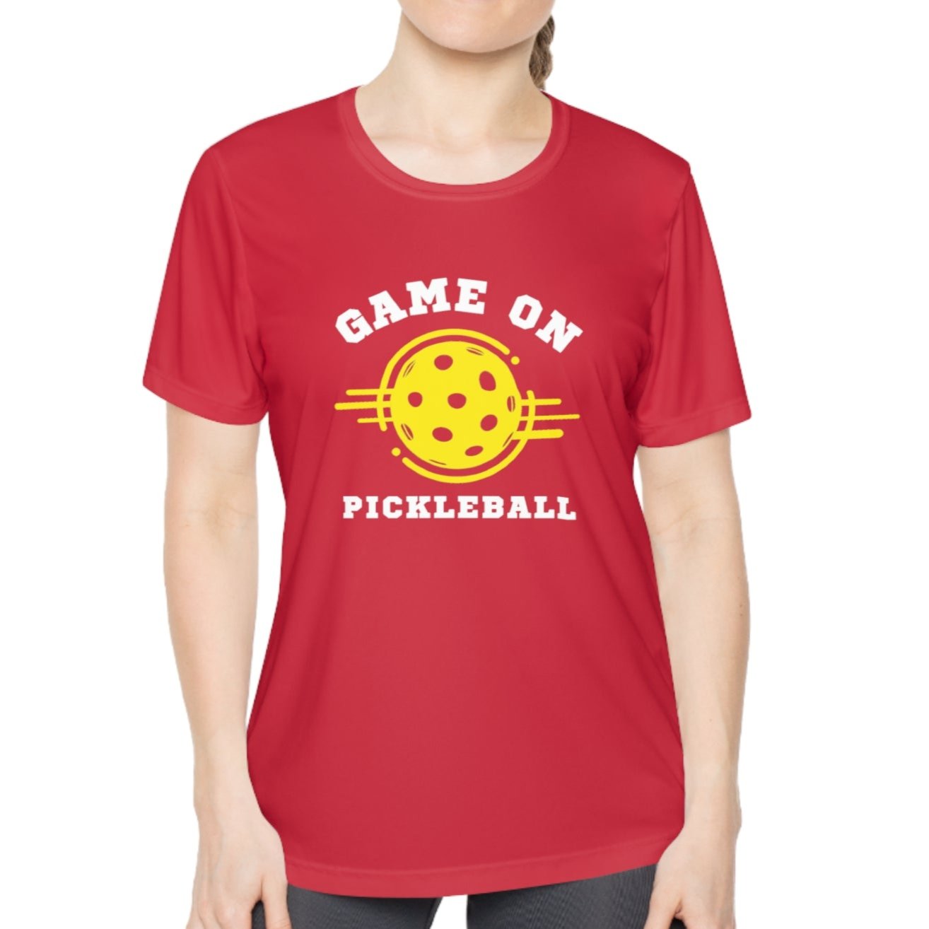 Game On Pickleball Ladies Performance Tee - Dink Champs