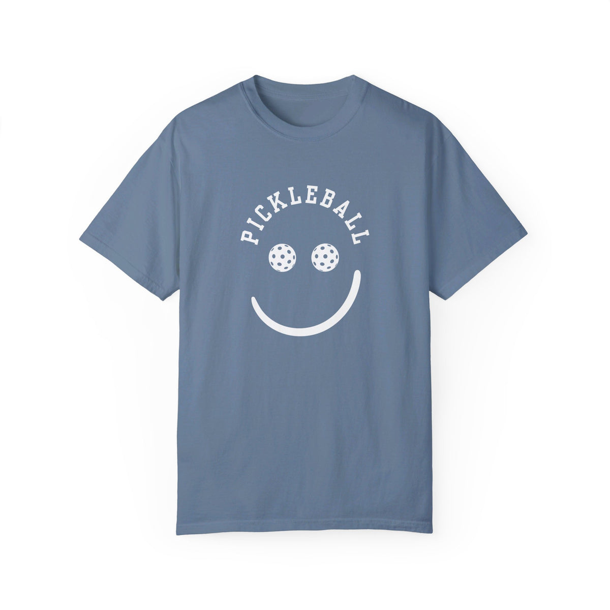 Comfort Colors Smiley Face T Shirt - Dink Champs