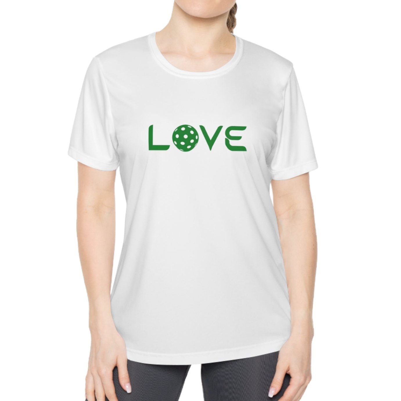 LOVE Pickleball Ladies Performance Tee - Dink Champs