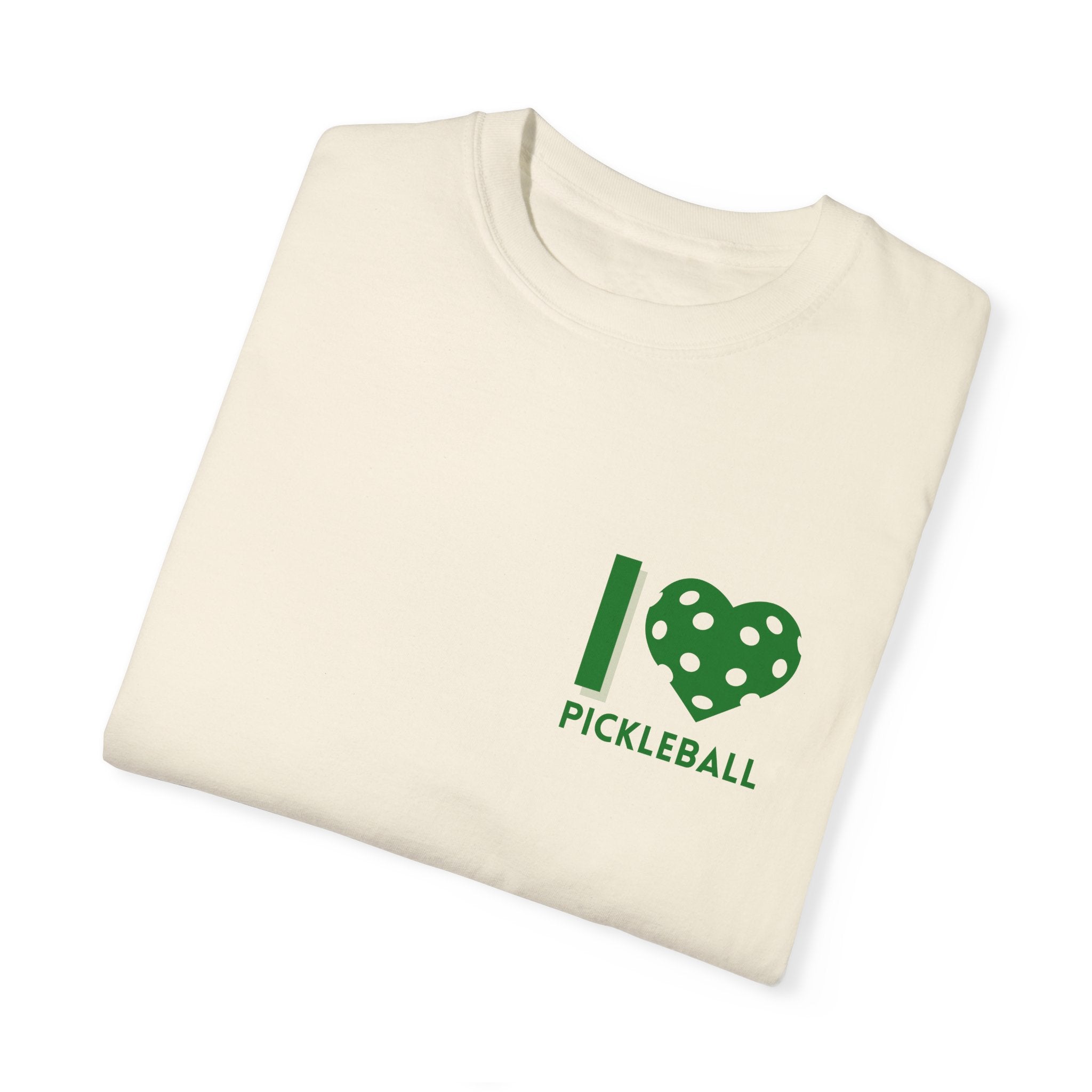 Comfort Colors I Love Pickleball T Shirt - Dink Champs