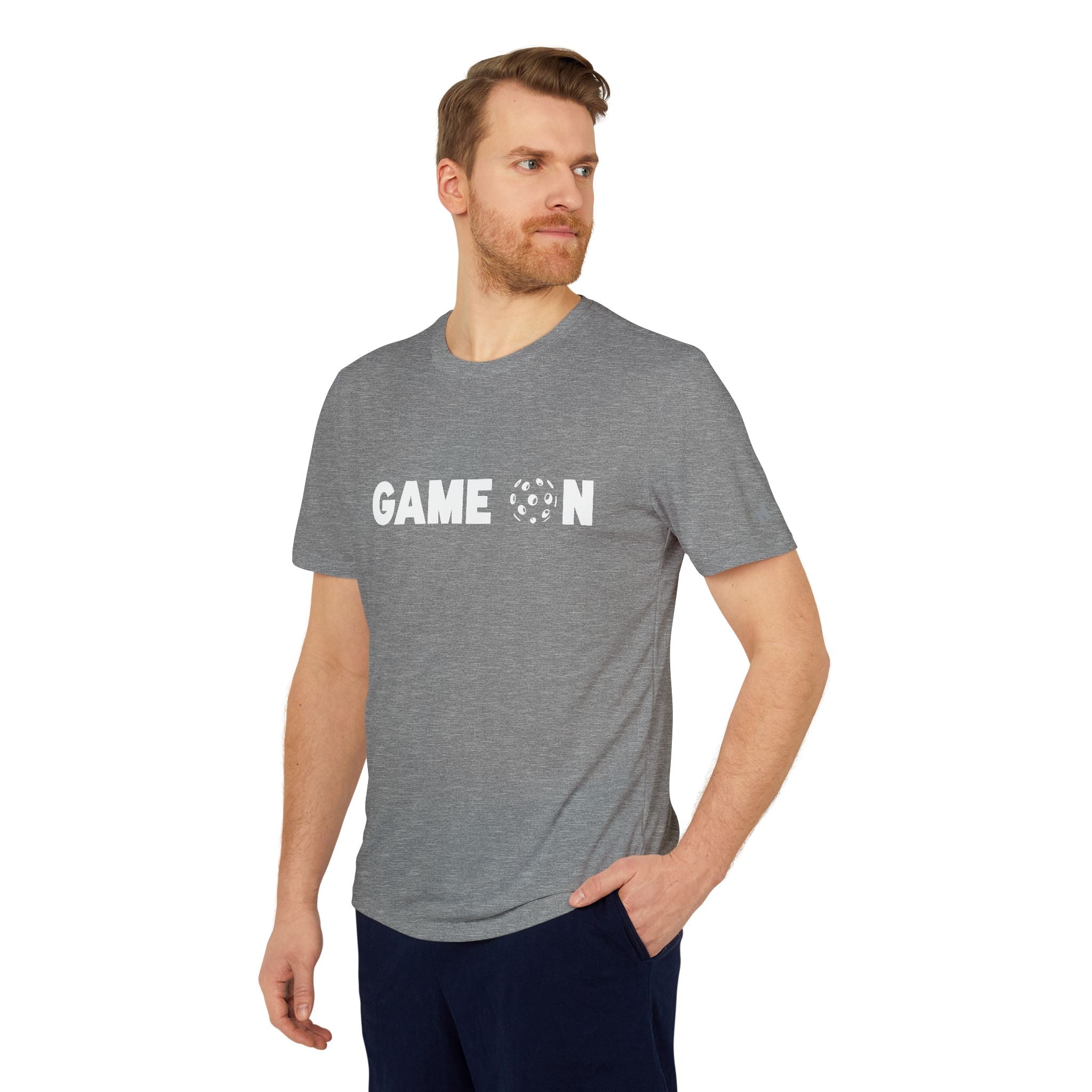 Game On Adidas® Customized T Shirt - Dink Champs