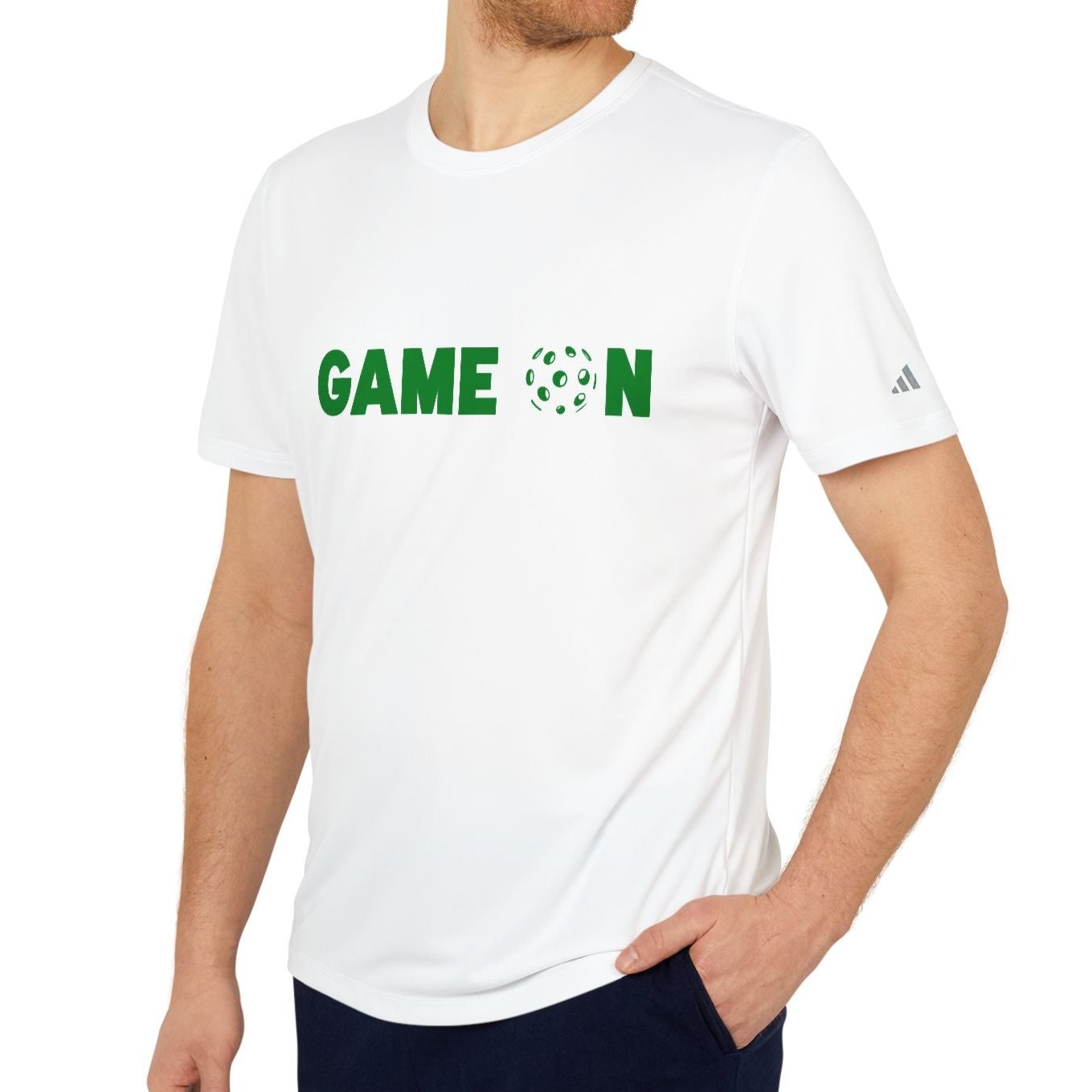 Game On Adidas® Pickleball T Shirt - Dink Champs