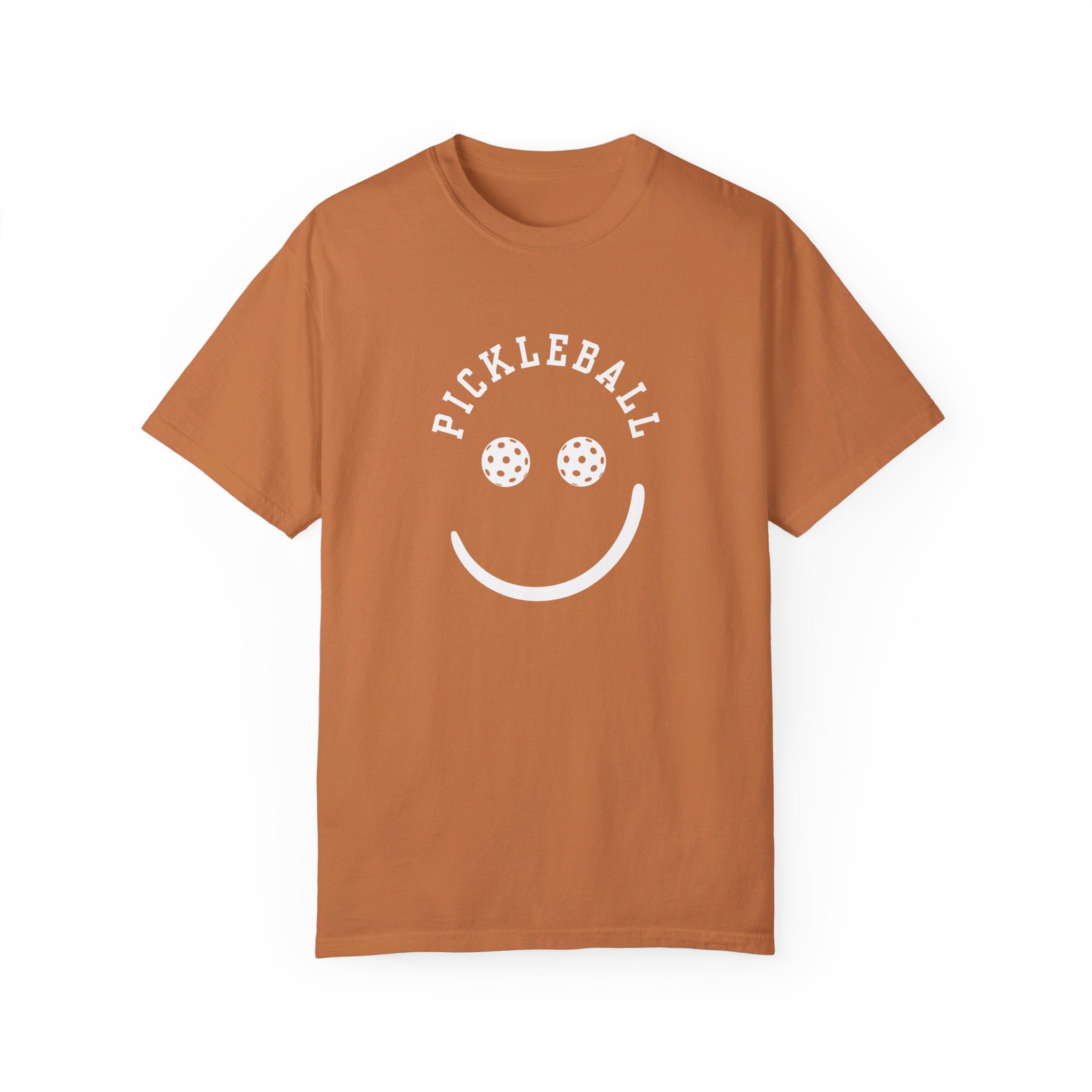 Comfort Colors Smiley Face T Shirt - Dink Champs