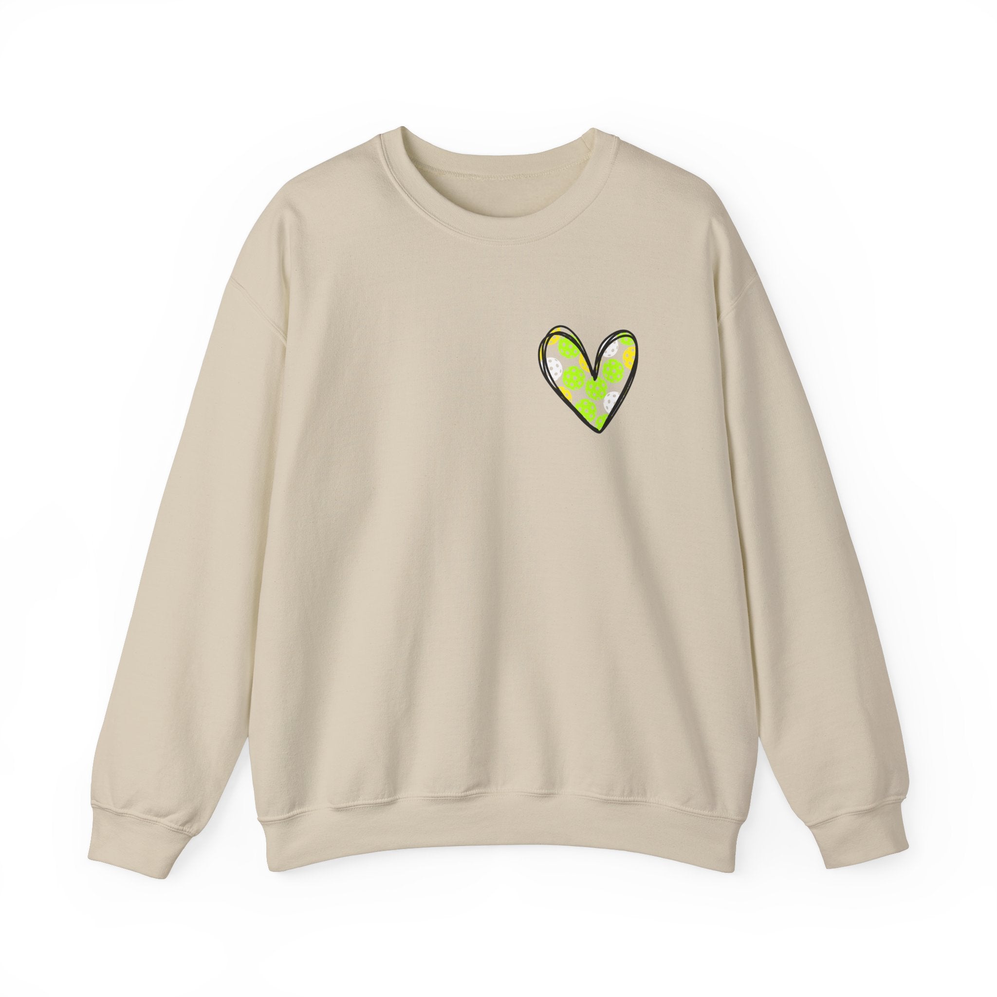 Pickleball Heart Sweatshirt - Dink Champs