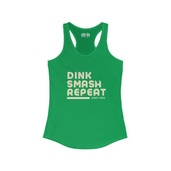 Dink Smash Repeat Women's Pickleball Tank Top - Dink Champs