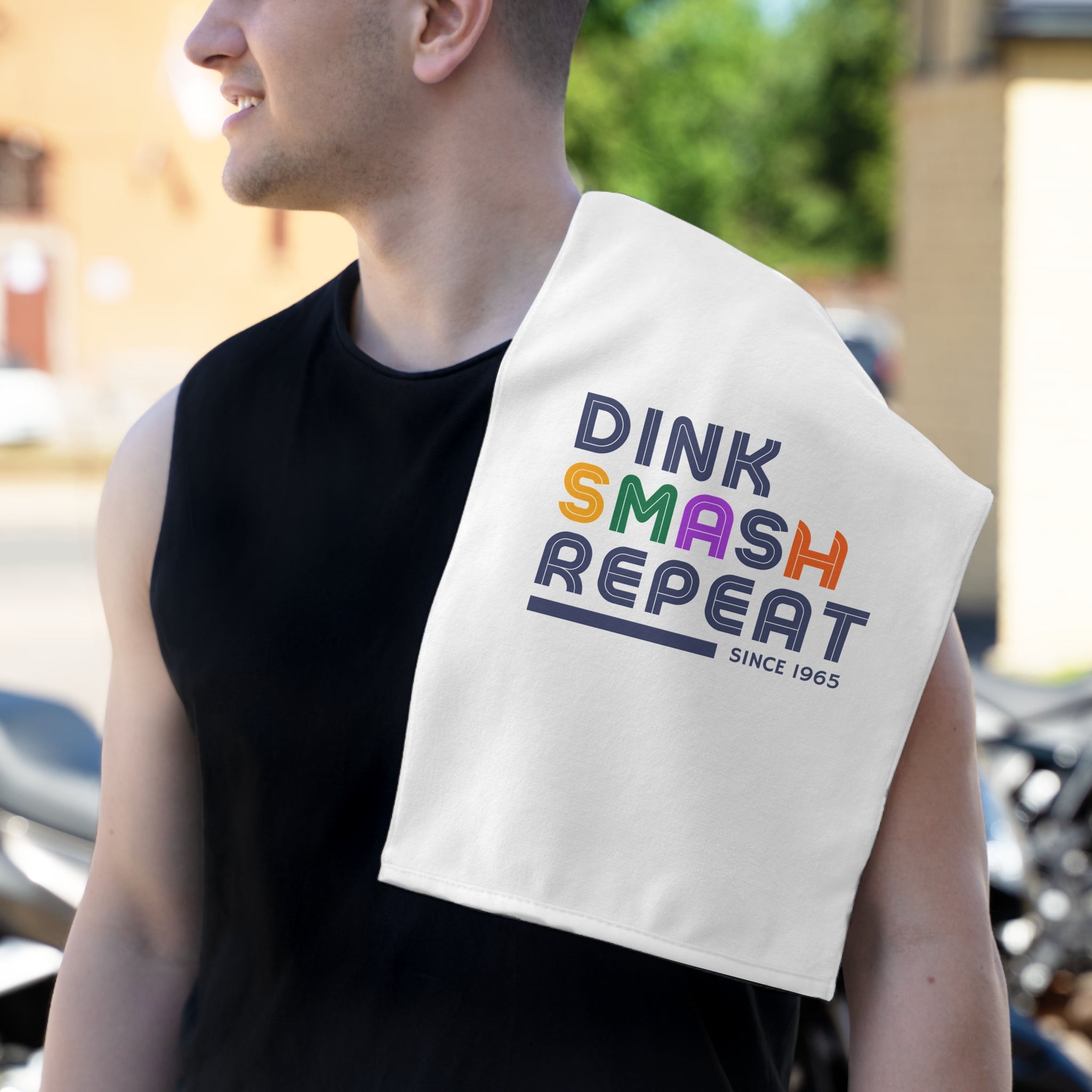 Dink Smash Repeat Rally Towel - Dink Champs