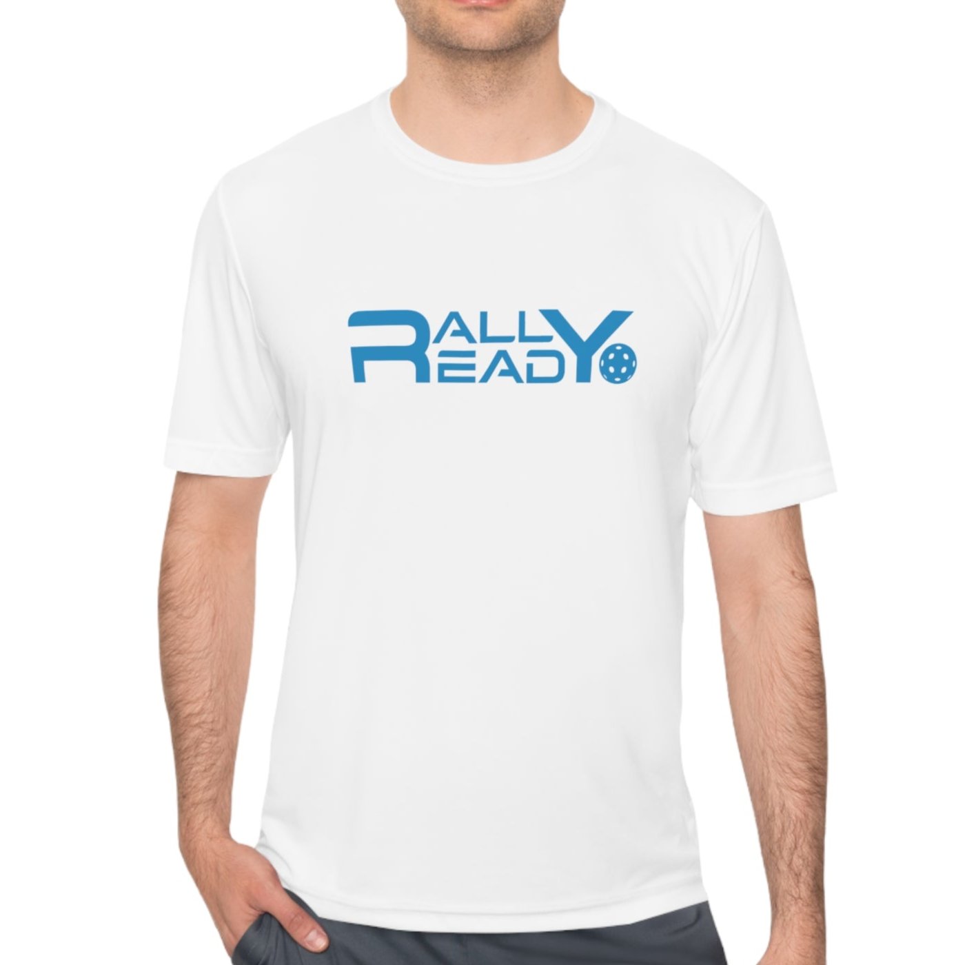 Rally Ready Pickleball Active T Shirt - Dink Champs