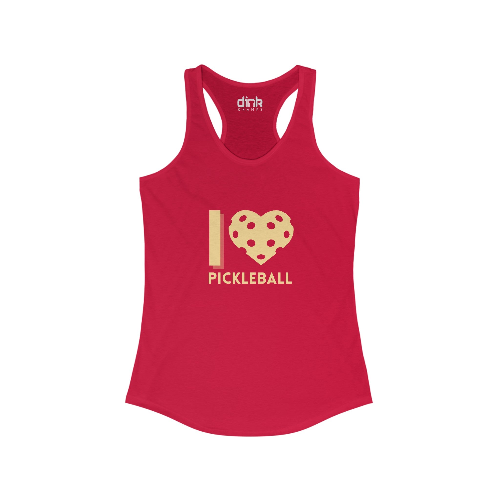 I love Pickleball Women's Tank Top - Dink Champs