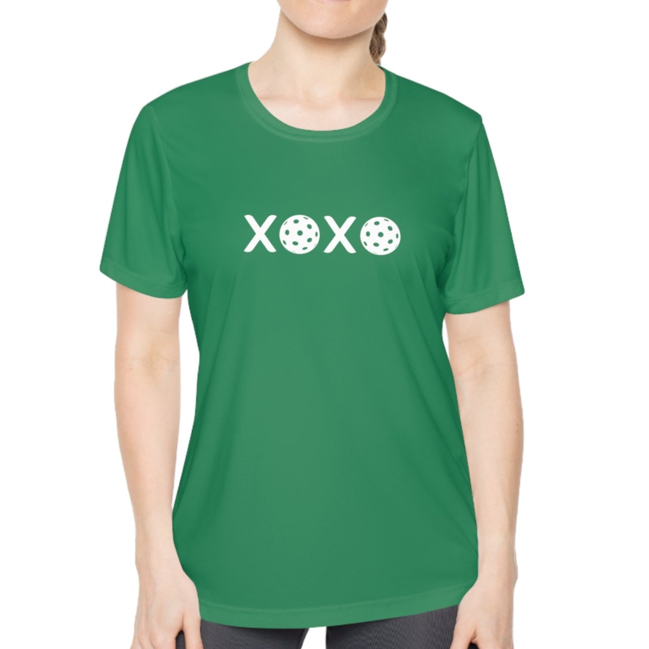 XOXO Pickleball Ladies Performance Tee - Dink Champs