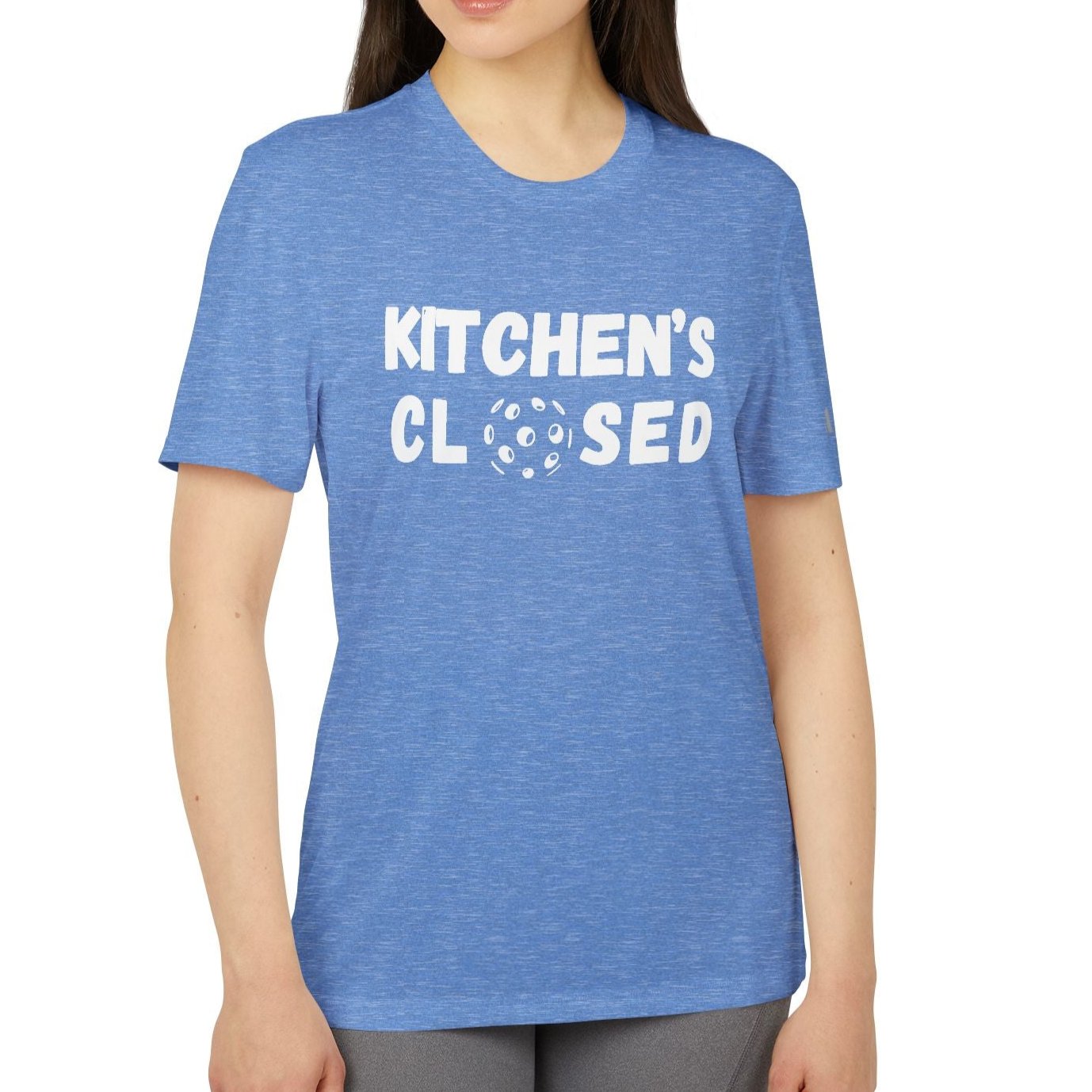 Kitchen's Closed Adidas® Customized Active T Shirt - Dink Champs