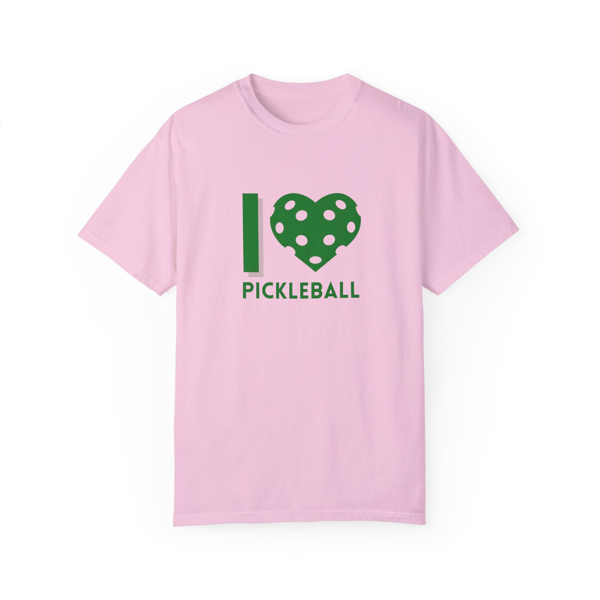 Comfort Colors I Love Pickleball T Shirt - Dink Champs