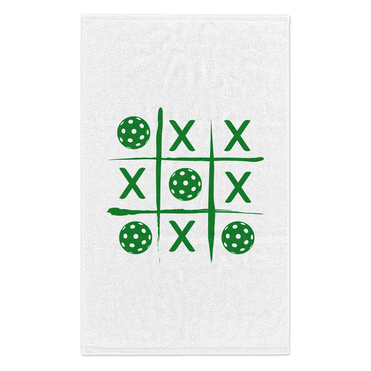 Tic Tac Toe Rally Towel, 11x18 - Dink Champs