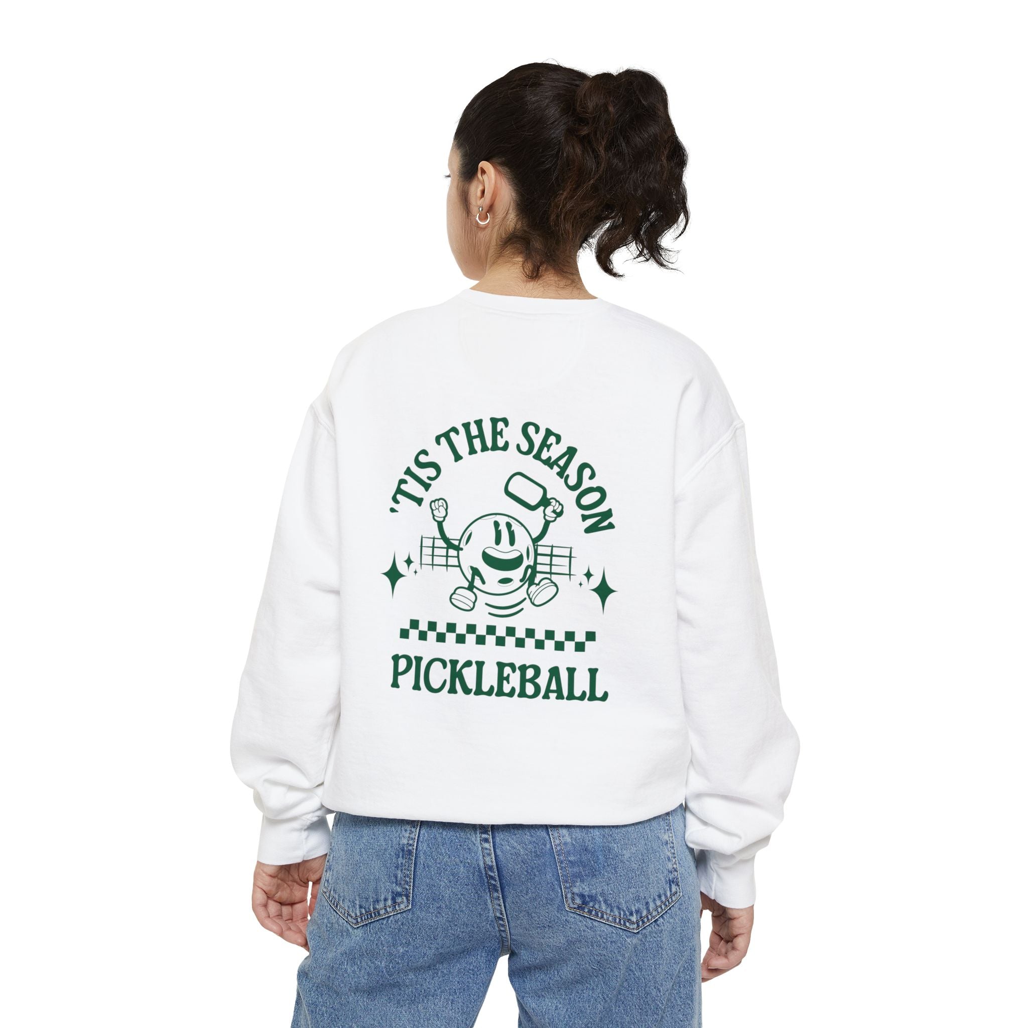 Comfort Colors Tis The Season Pickleball Sweatshirt - Dink Champs