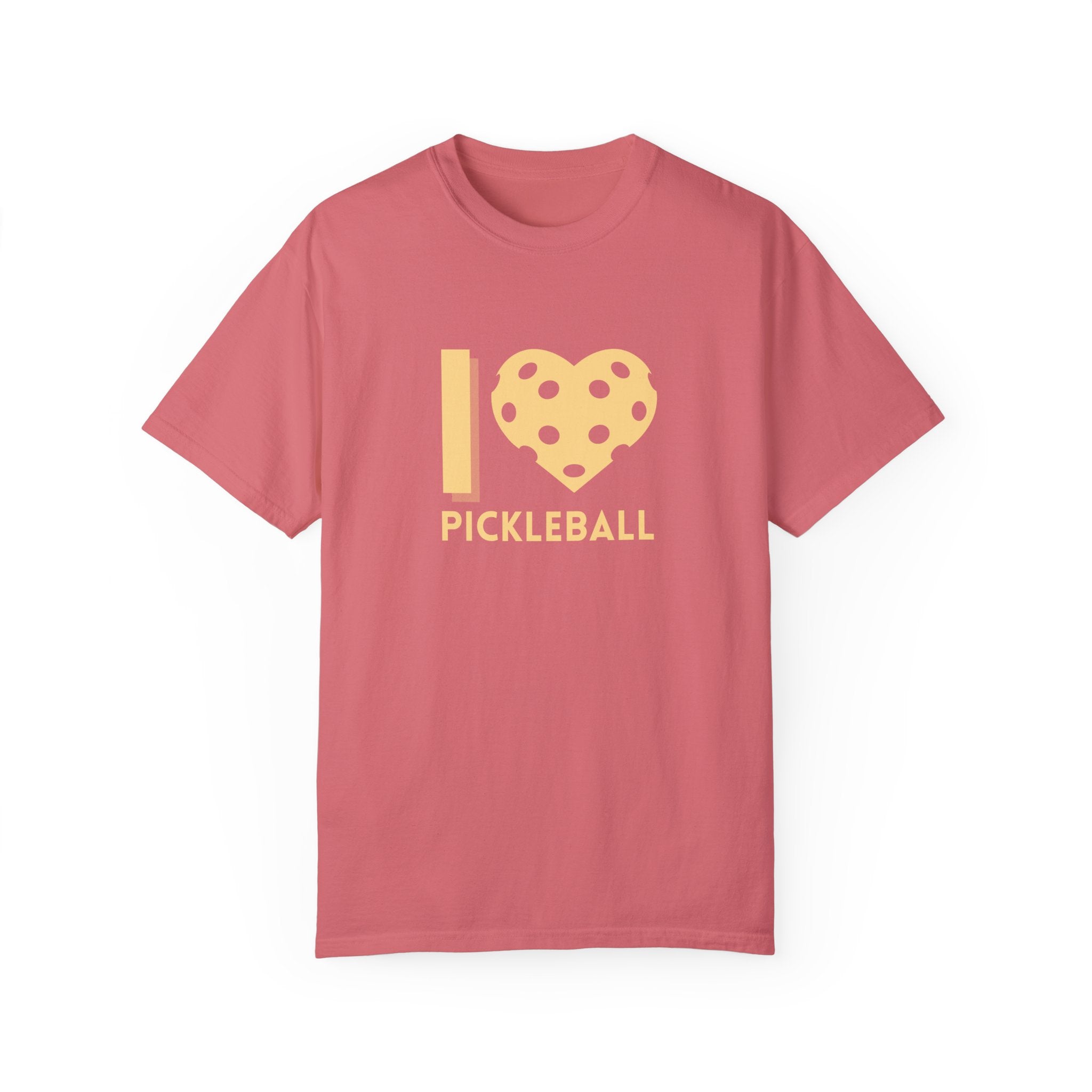 Comfort Colors I Love Pickleball T Shirt - Dink Champs