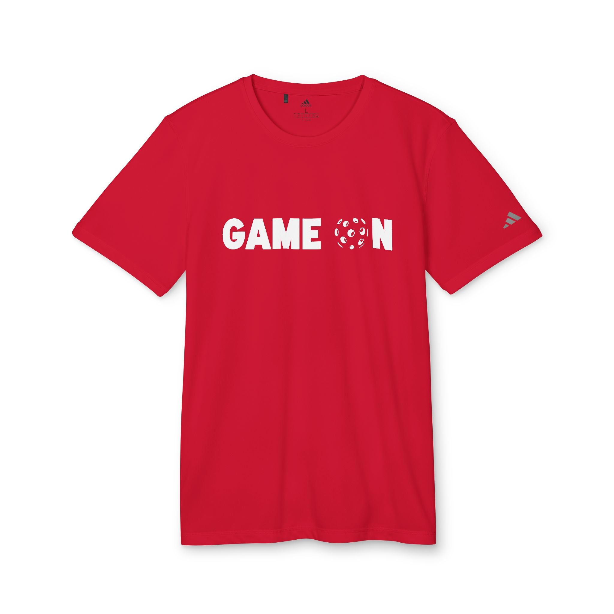 Game On Adidas® Customized T Shirt - Dink Champs