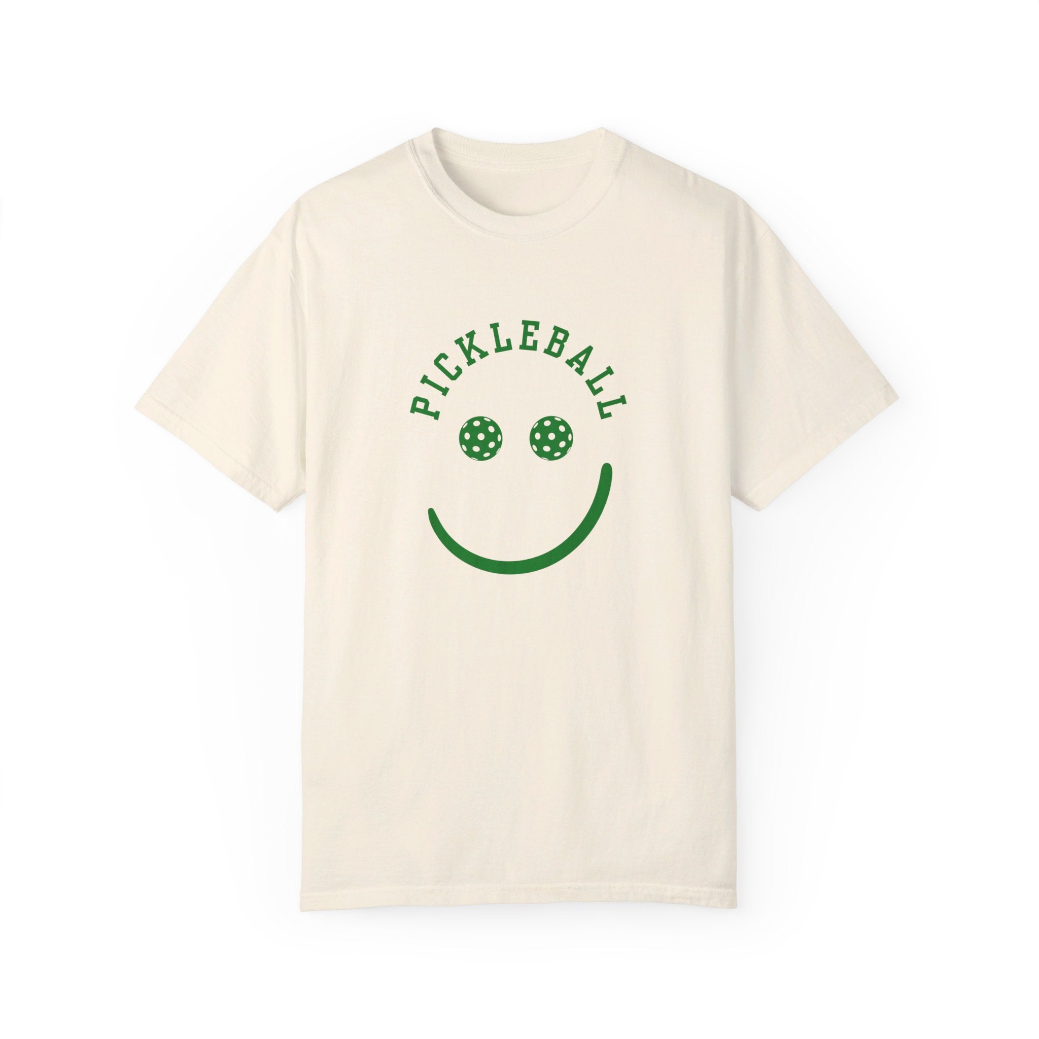 Comfort Colors Smiley Face T Shirt - Dink Champs