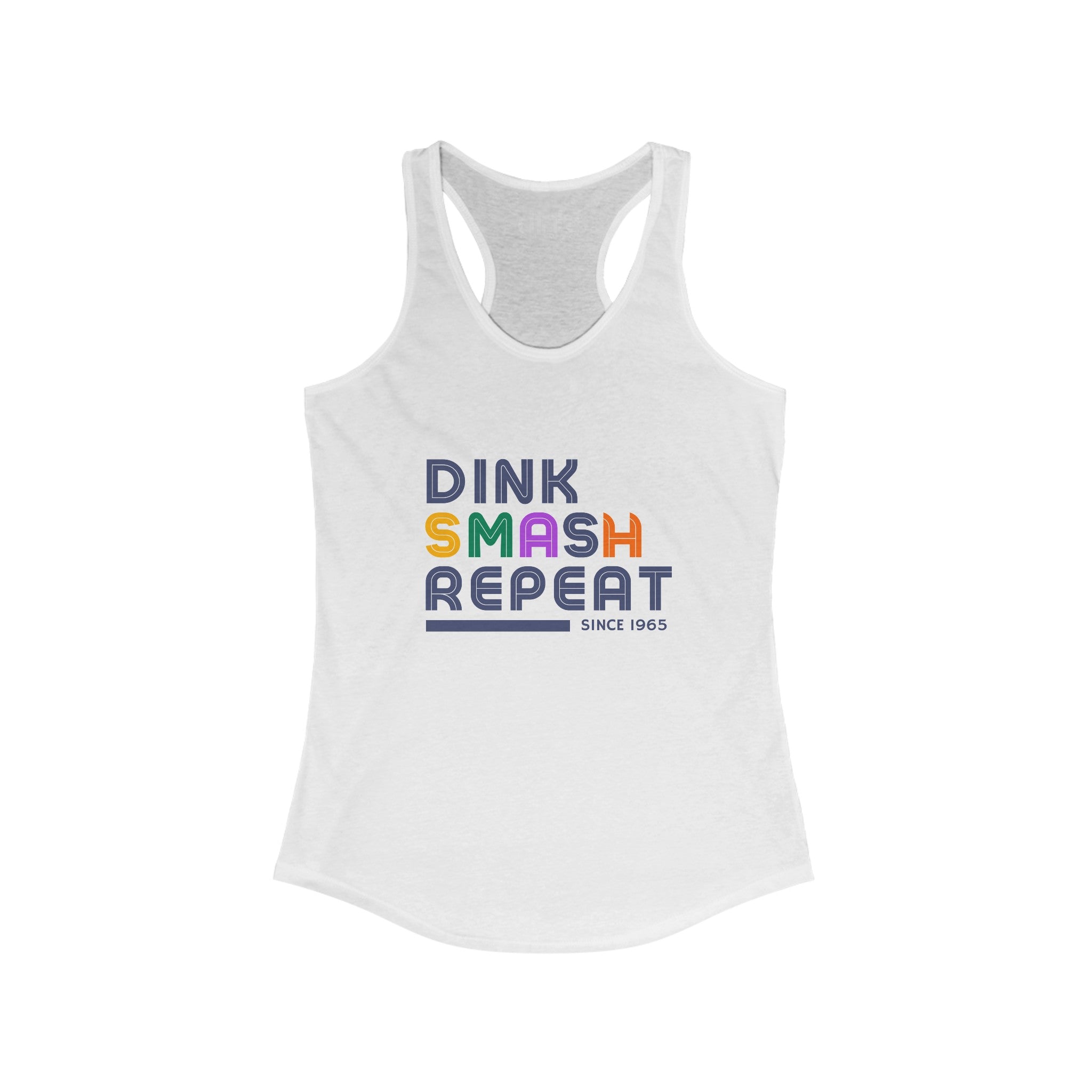 Dink Smash Repeat Women's Pickleball Tank Top - Dink Champs