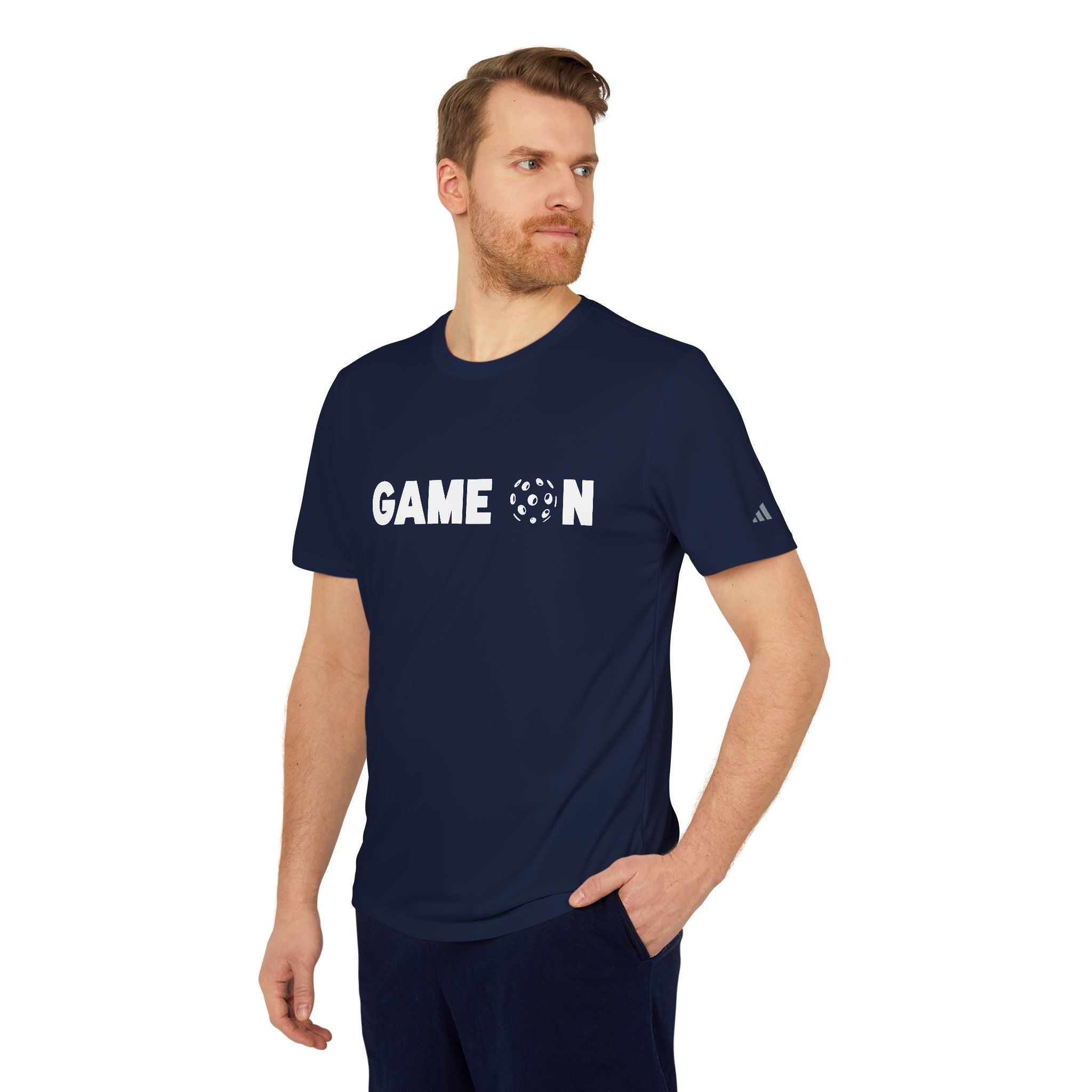 Game On Adidas® Customized T Shirt - Dink Champs