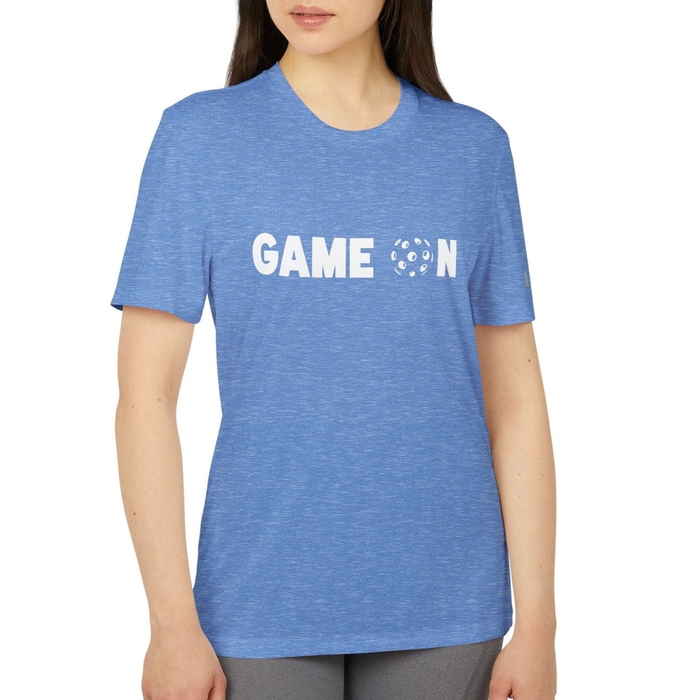 Game On Adidas® Customized T Shirt - Dink Champs