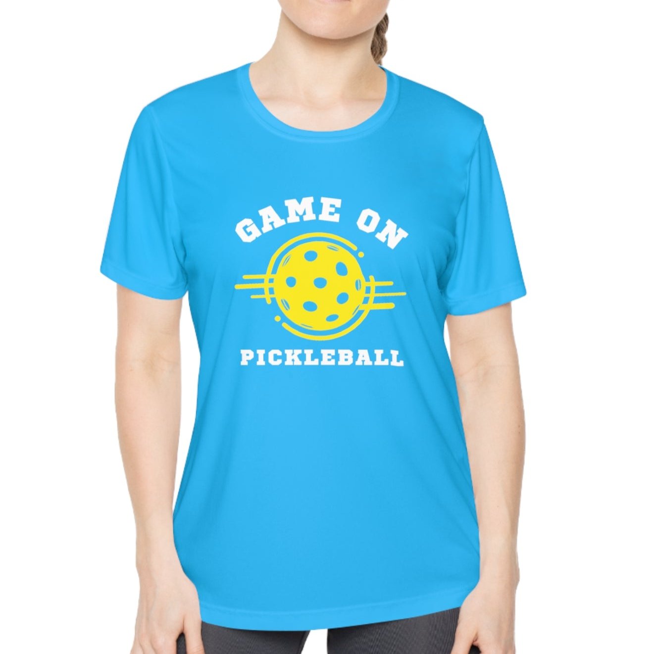 Game On Pickleball Ladies Performance Tee - Dink Champs