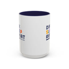 Dink Sleep Repeat Coffee Mug - Dink Champs