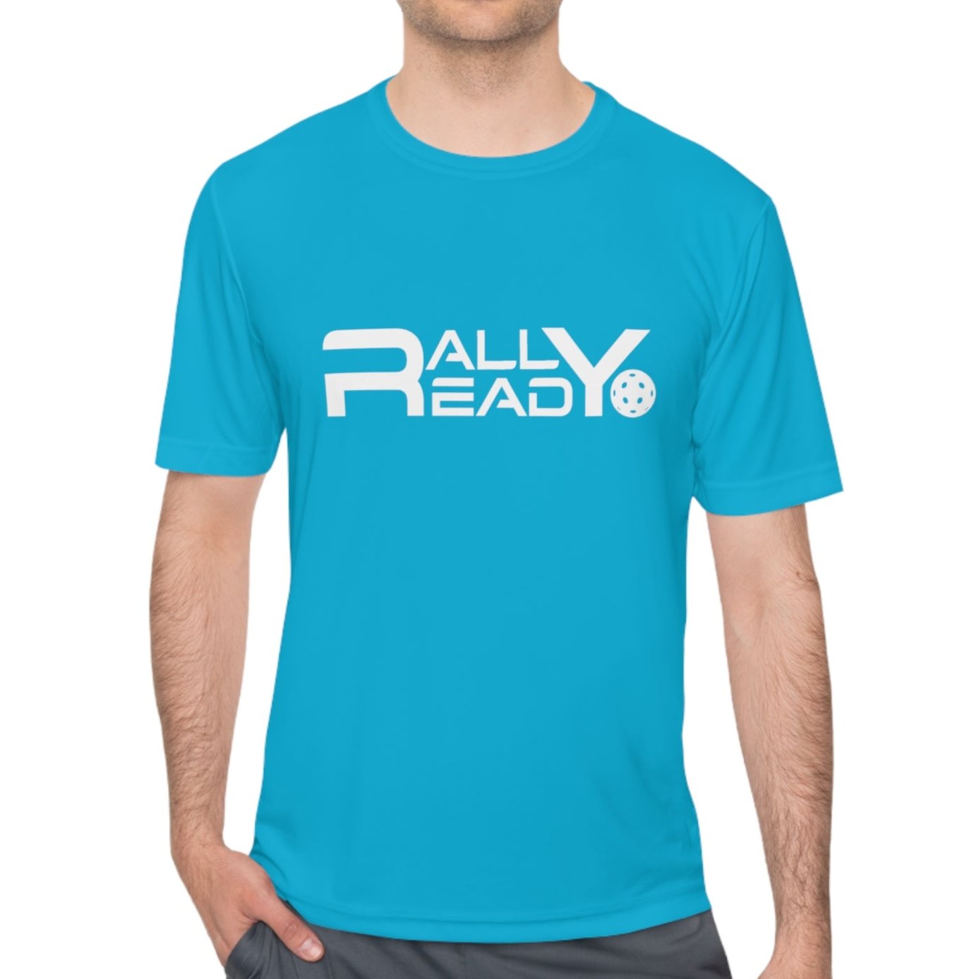 Rally Ready Pickleball Active T Shirt - Dink Champs