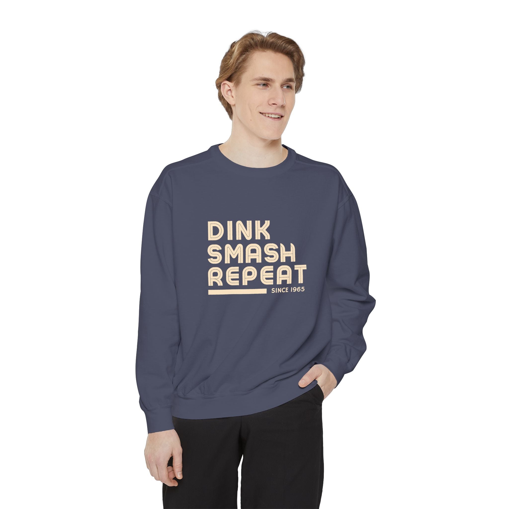 Dink Smash Repeat Premium Sweatshirt - Dink Champs