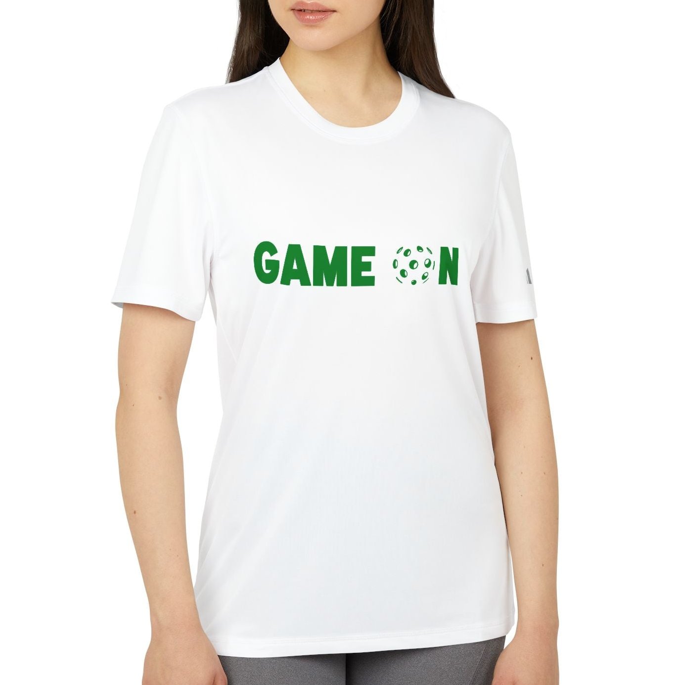 Game On Adidas® Customized T Shirt - Dink Champs