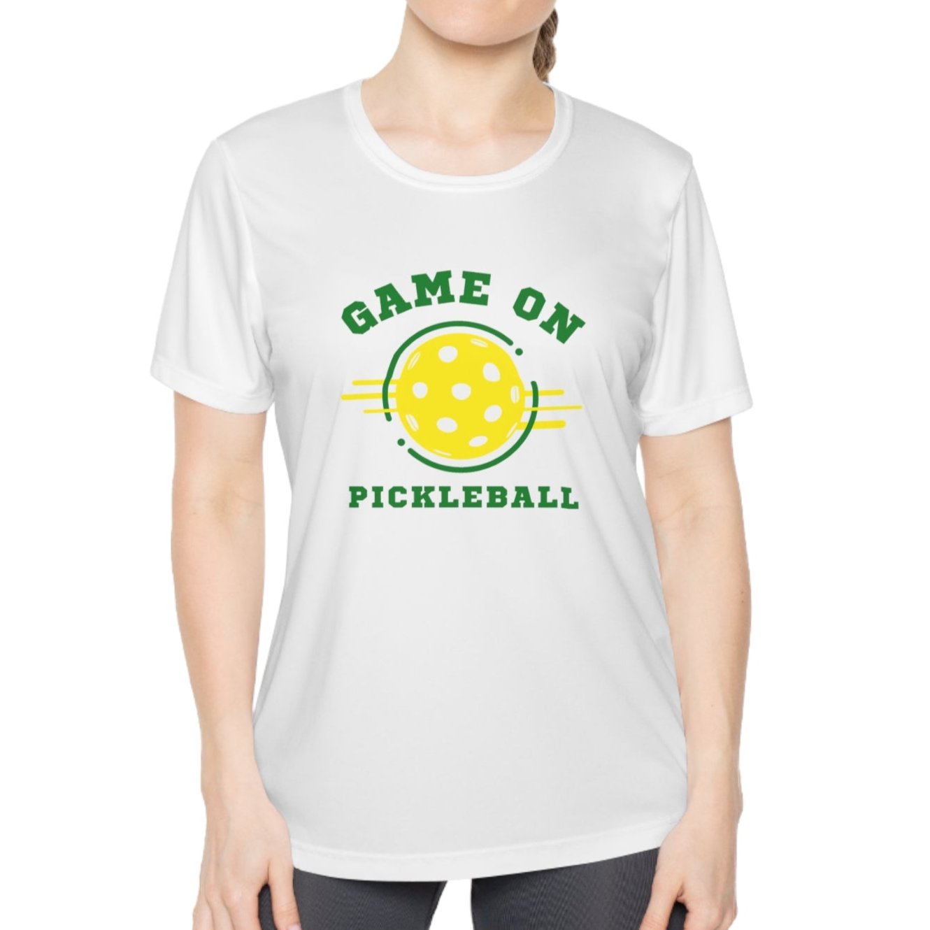 Game On Pickleball Ladies Performance Tee - Dink Champs