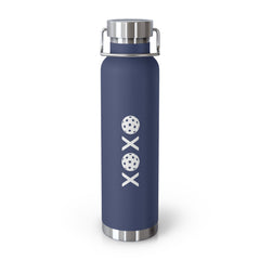 XOXO Copper Vacuum Insulated Bottle, 22oz - Dink Champs