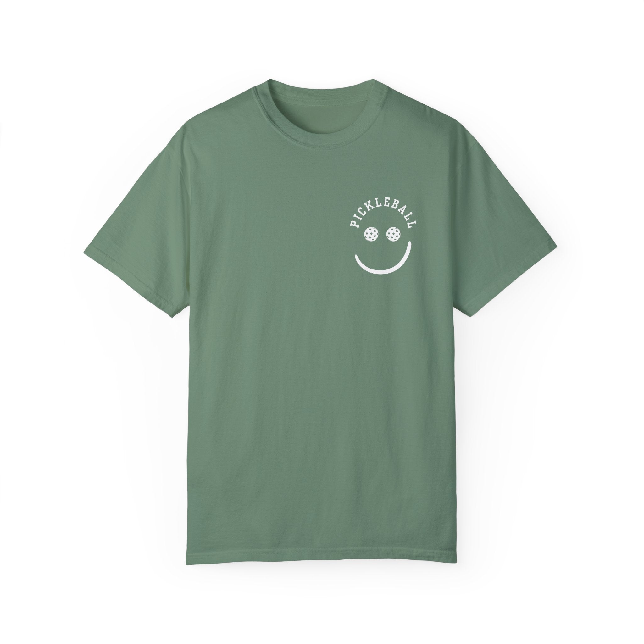 Comfort Colors Smiley Face T Shirt - Dink Champs