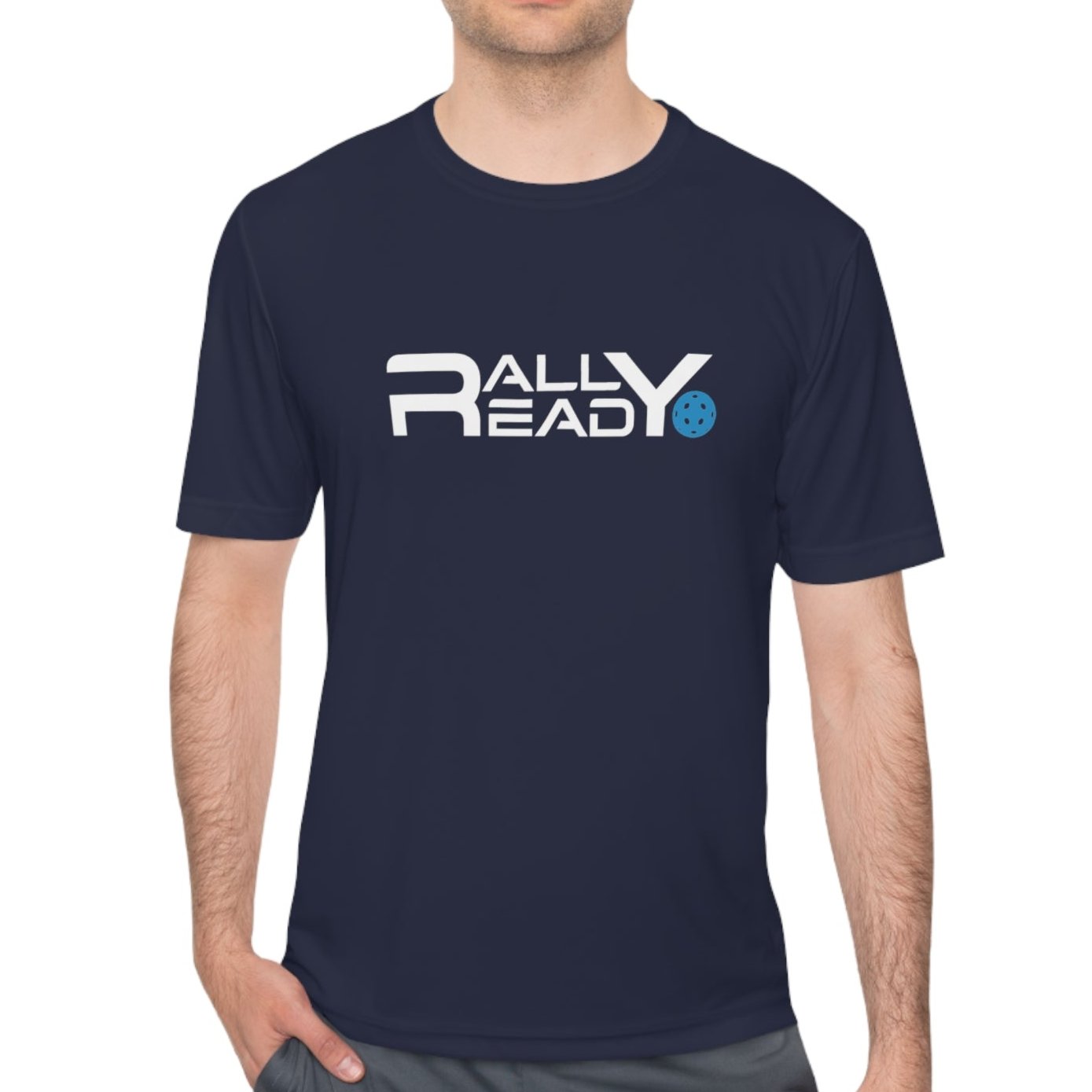 Rally Ready Pickleball Active T Shirt - Dink Champs