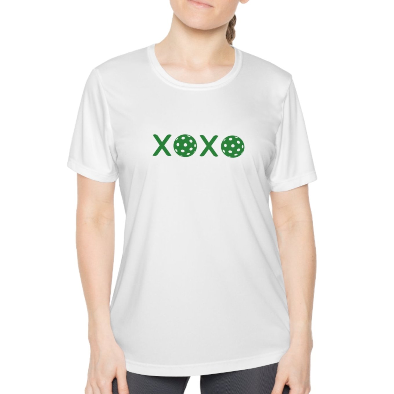 XOXO Pickleball Ladies Performance Tee - Dink Champs