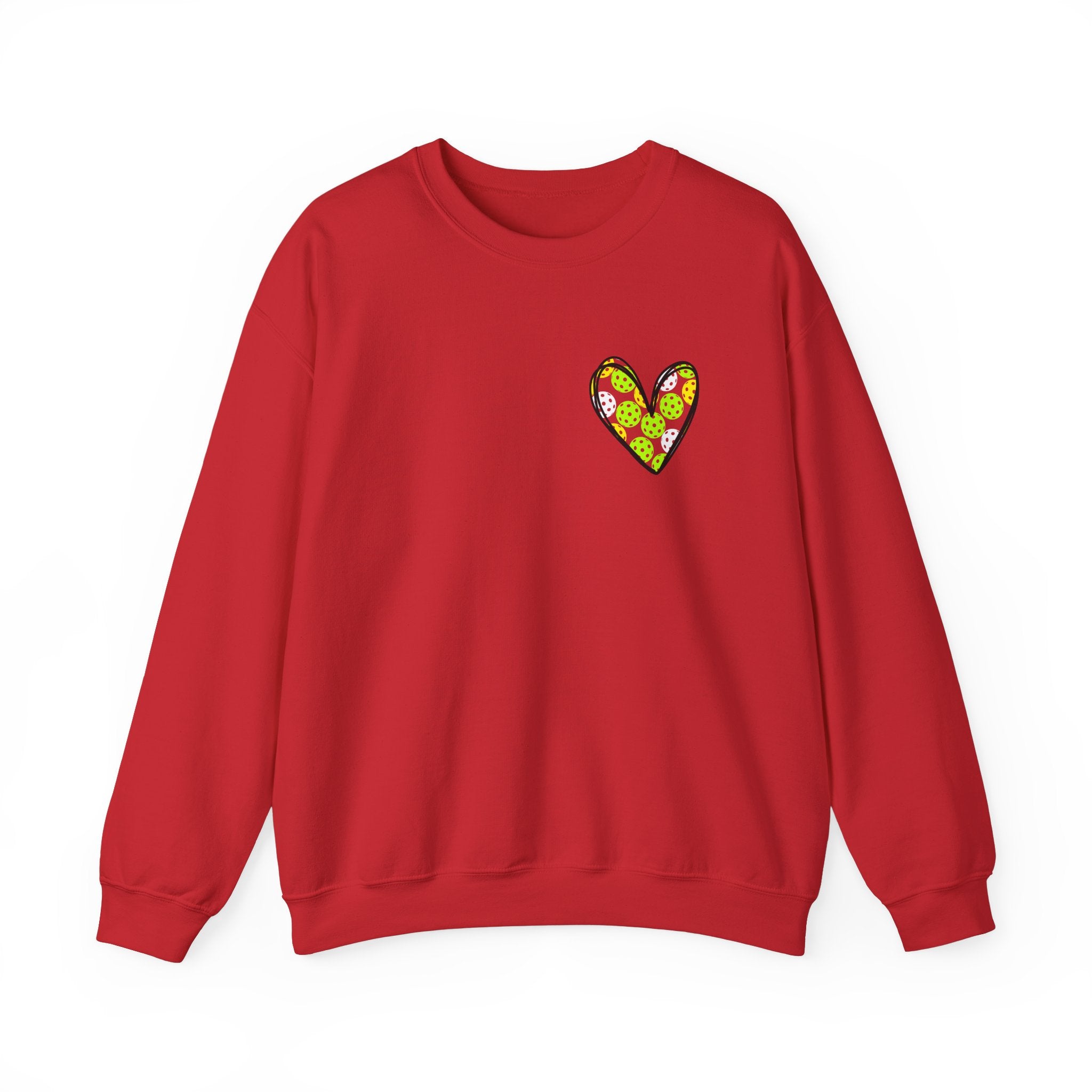 Pickleball Heart Sweatshirt - Dink Champs