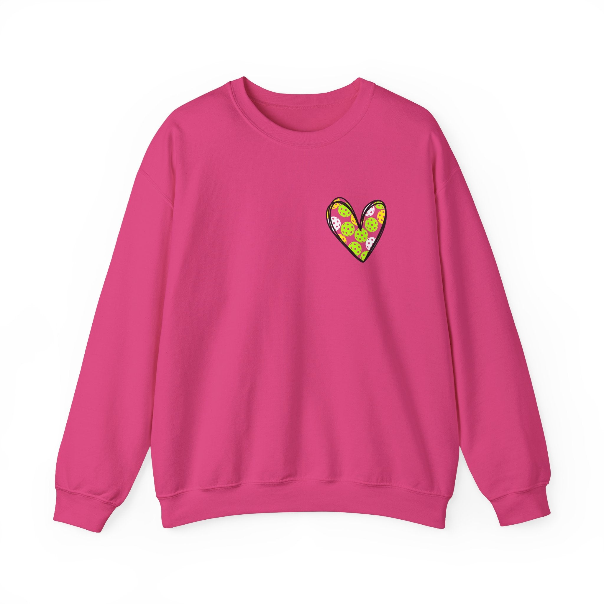 Pickleball Heart Sweatshirt - Dink Champs