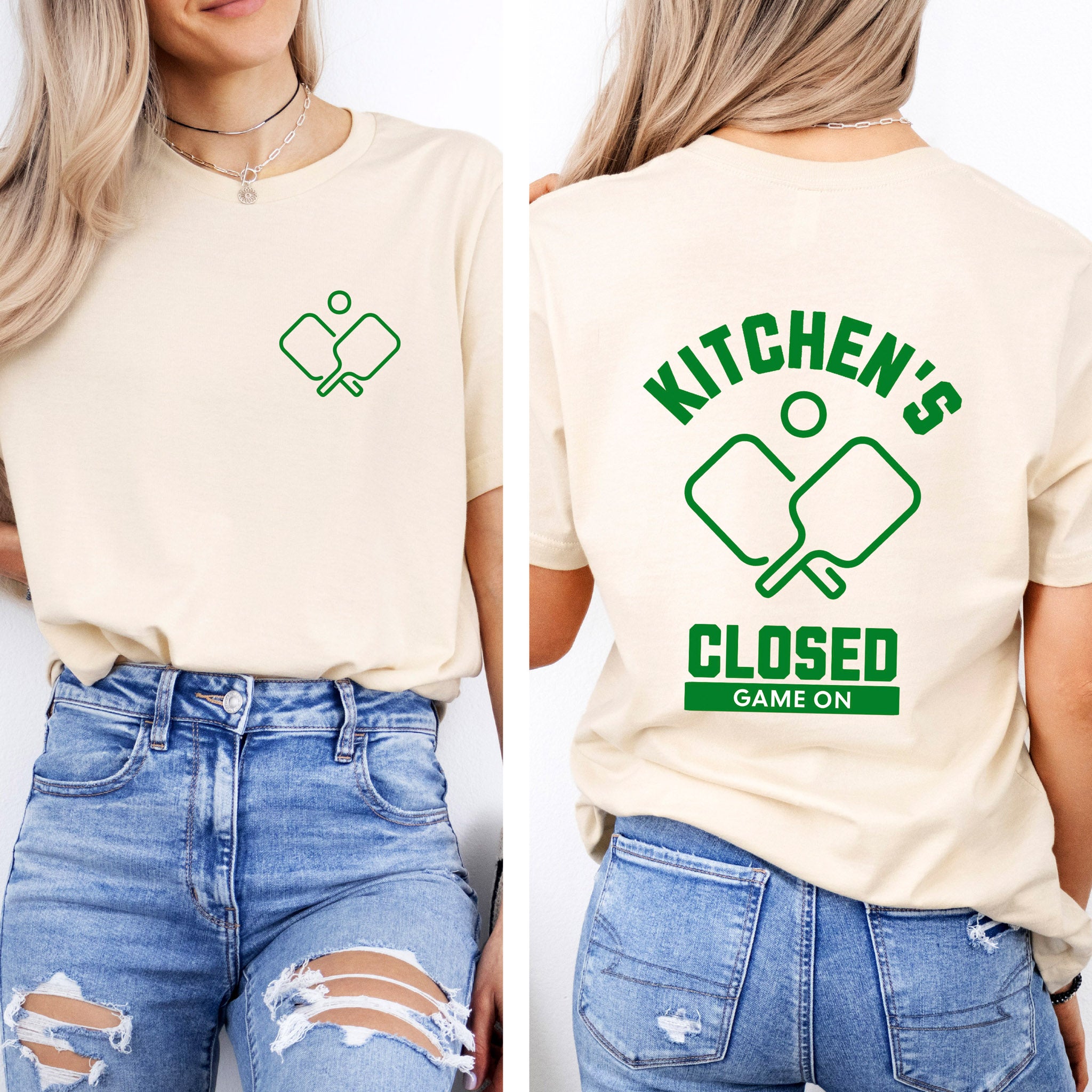 Kitchen's Closed T Shirt - Dink Champs