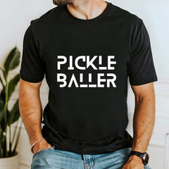 Pickle Baller Minimalist T Shirt - Dink Champs