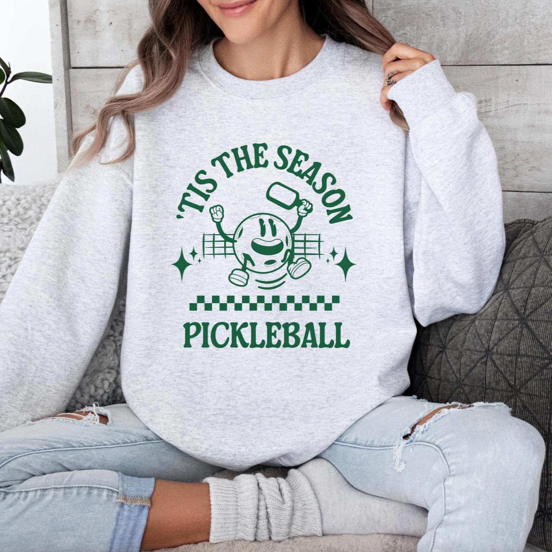 Tis The Season Pickleball Sweatshirt - Dink Champs